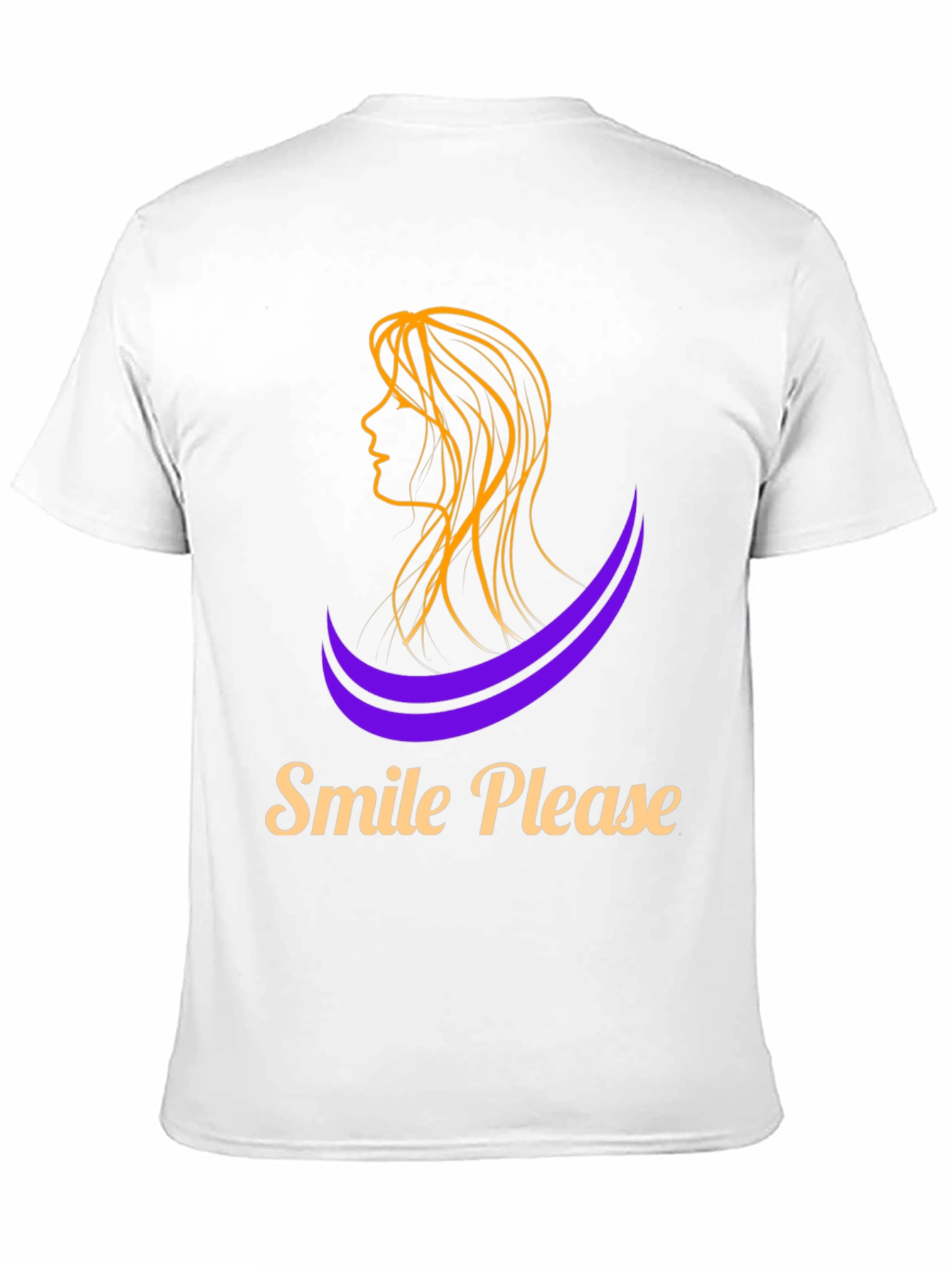 Smile Please Graphic Tee - Stylish Comfort