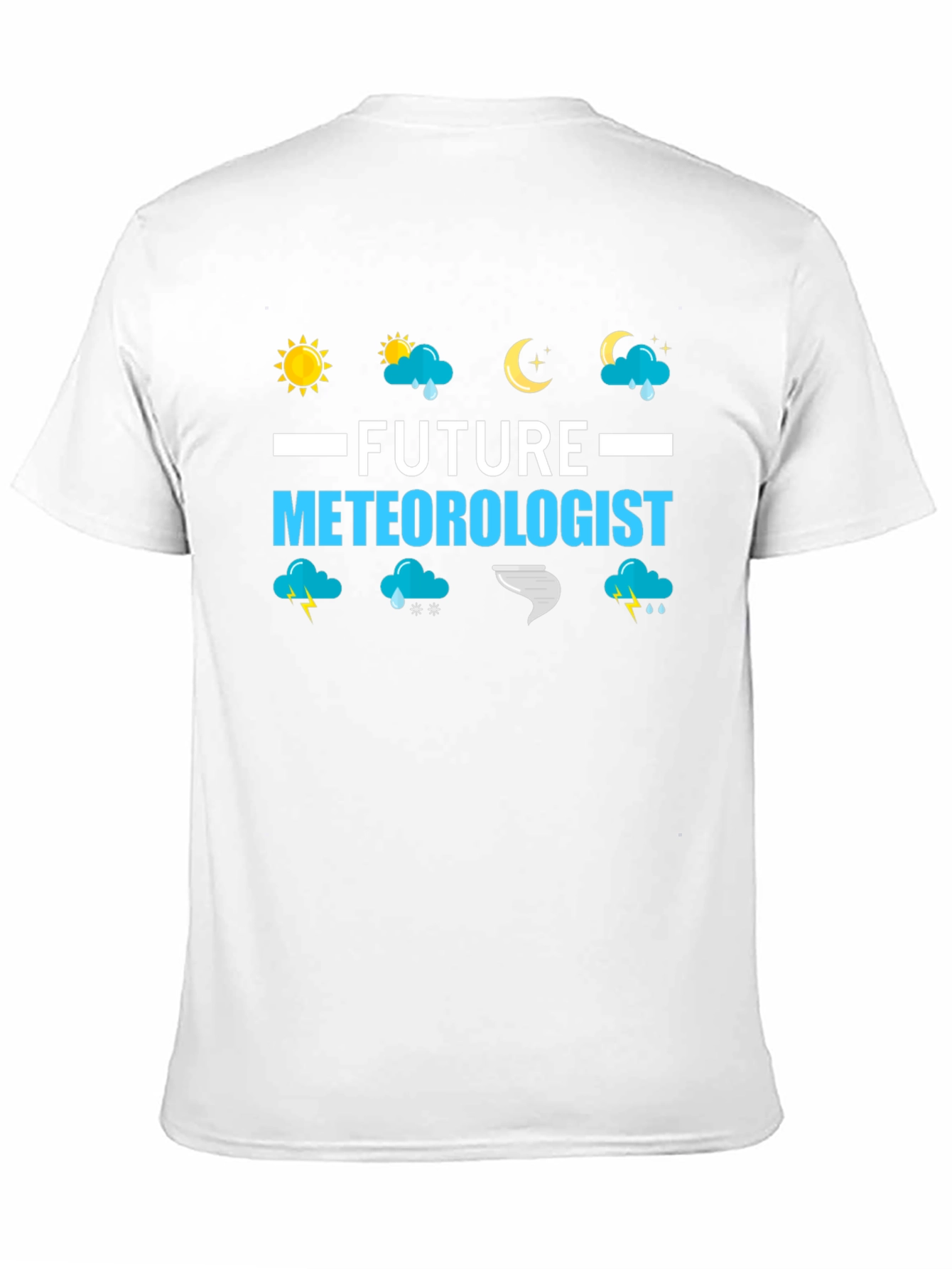 Future Meteorologist Black T-Shirt