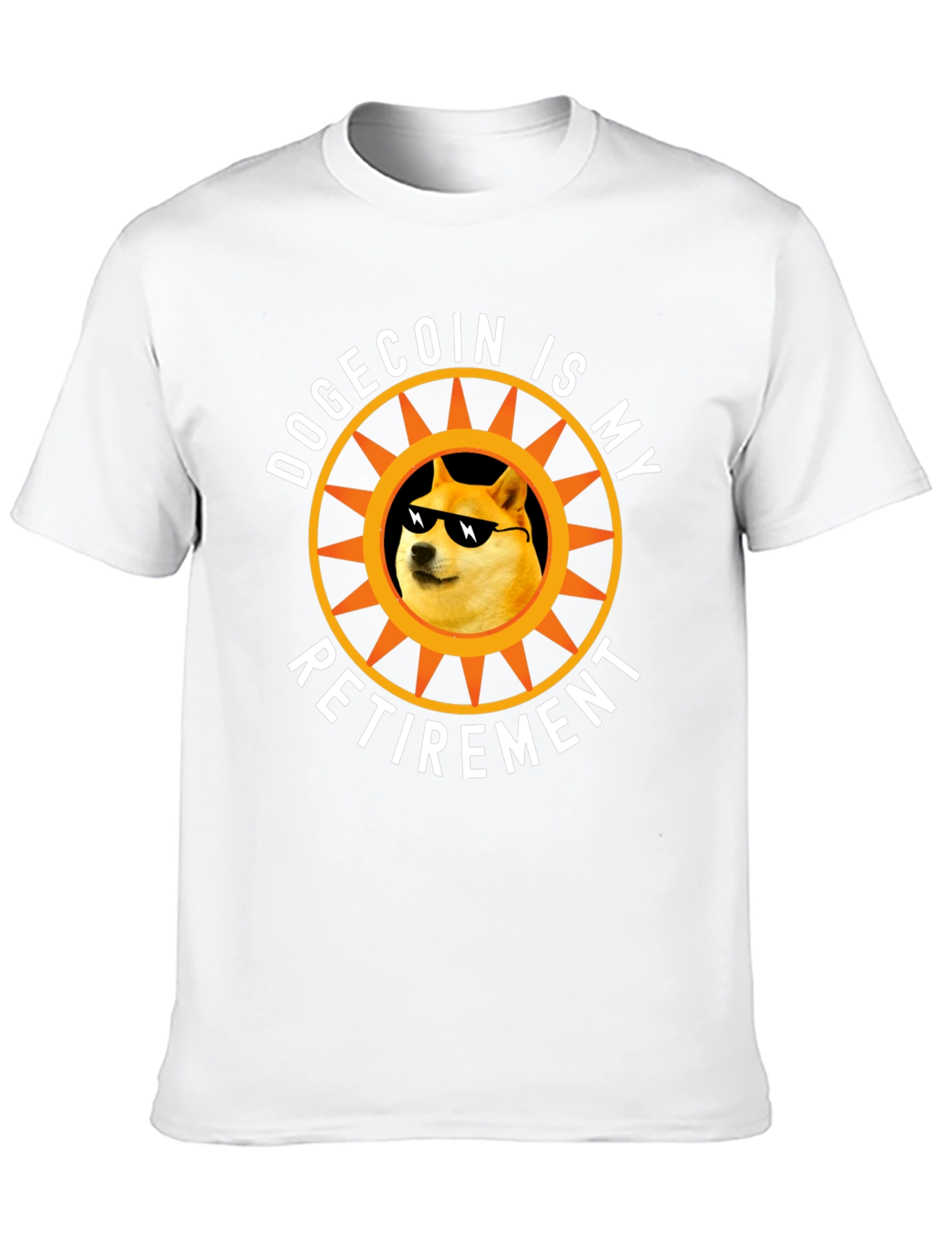 DogeCoin Retirement T-Shirt - Funny Crypto Tee