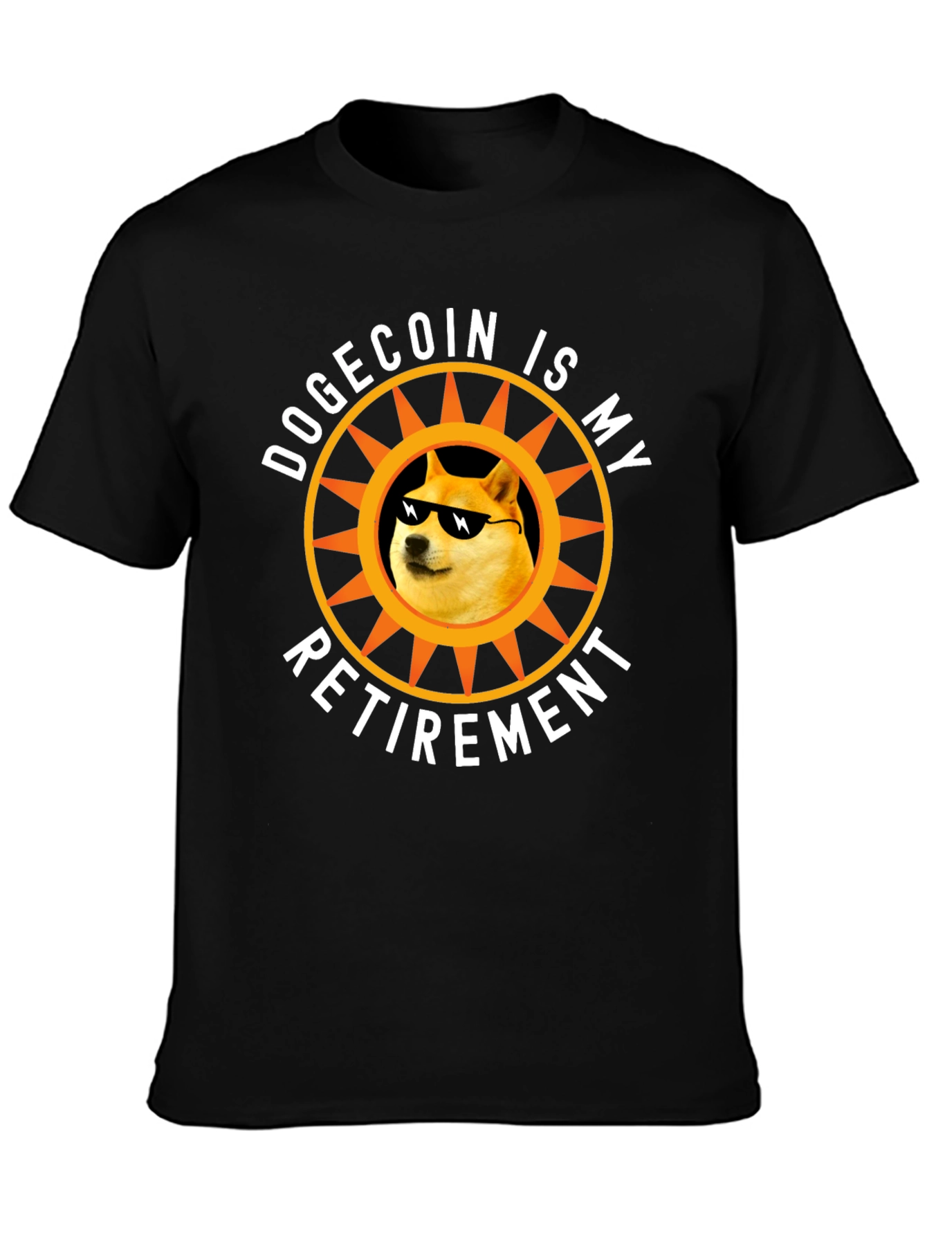 DogeCoin Retirement T-Shirt - Funny Crypto Tee