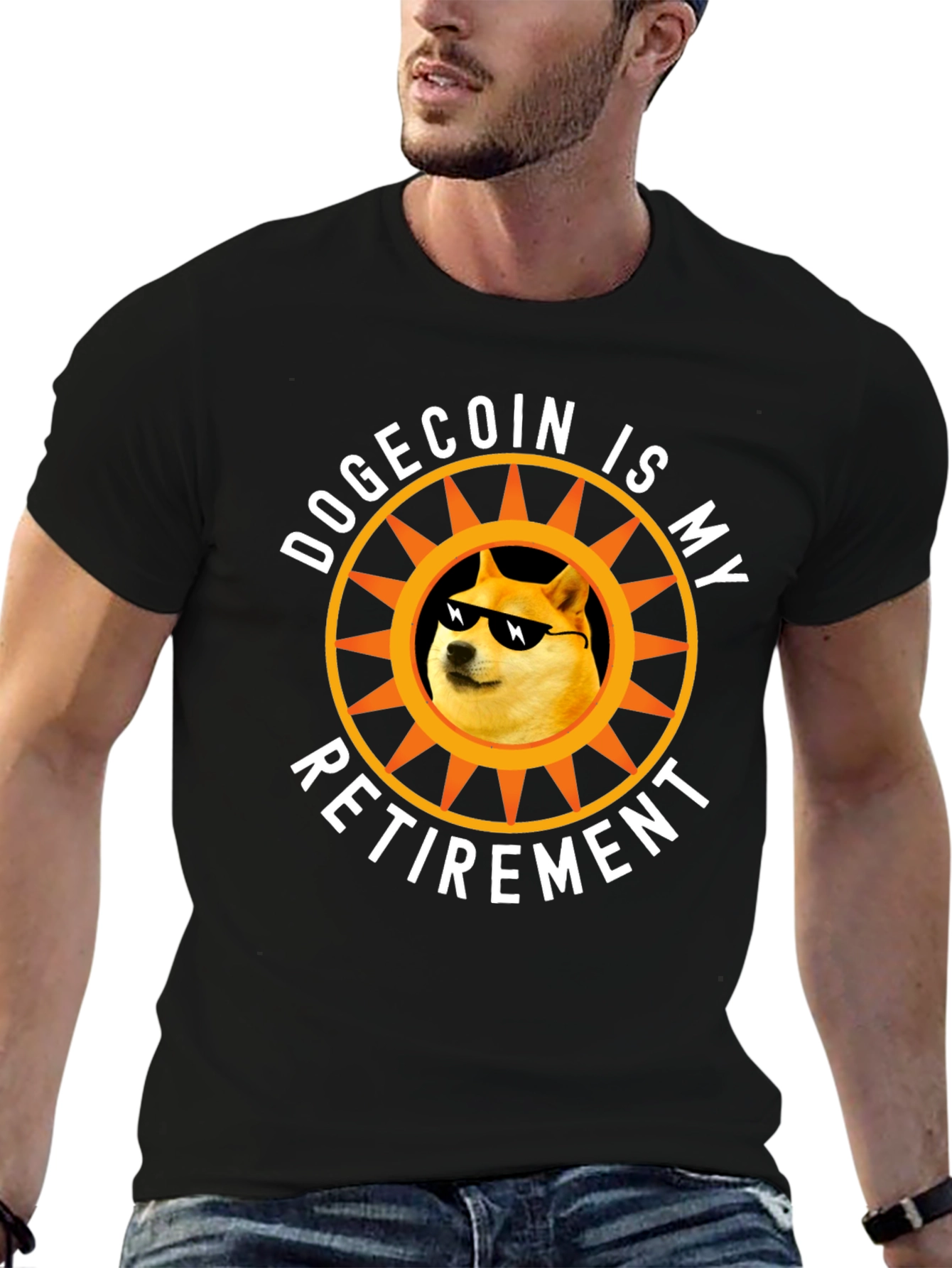 DogeCoin Retirement T-Shirt - Funny Crypto Tee