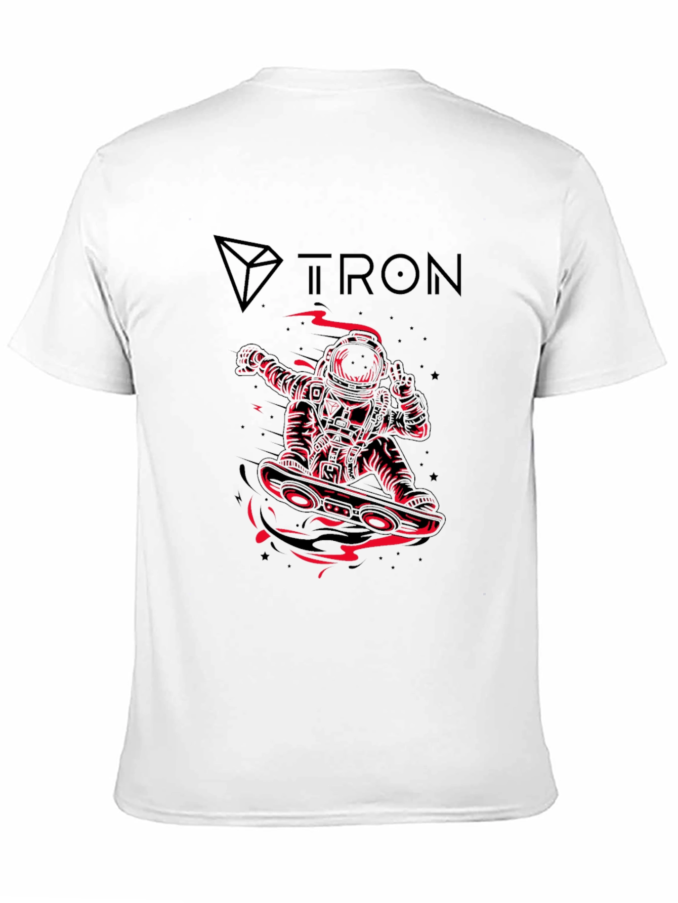 Tron Astronaut Graphic Tee - Black