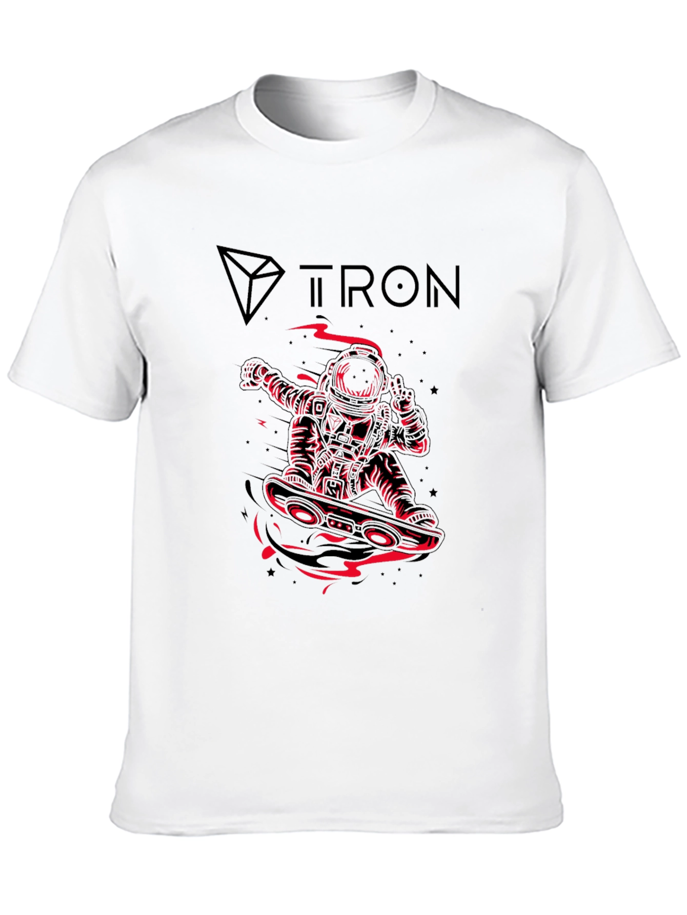 Tron Astronaut Graphic Tee - Black