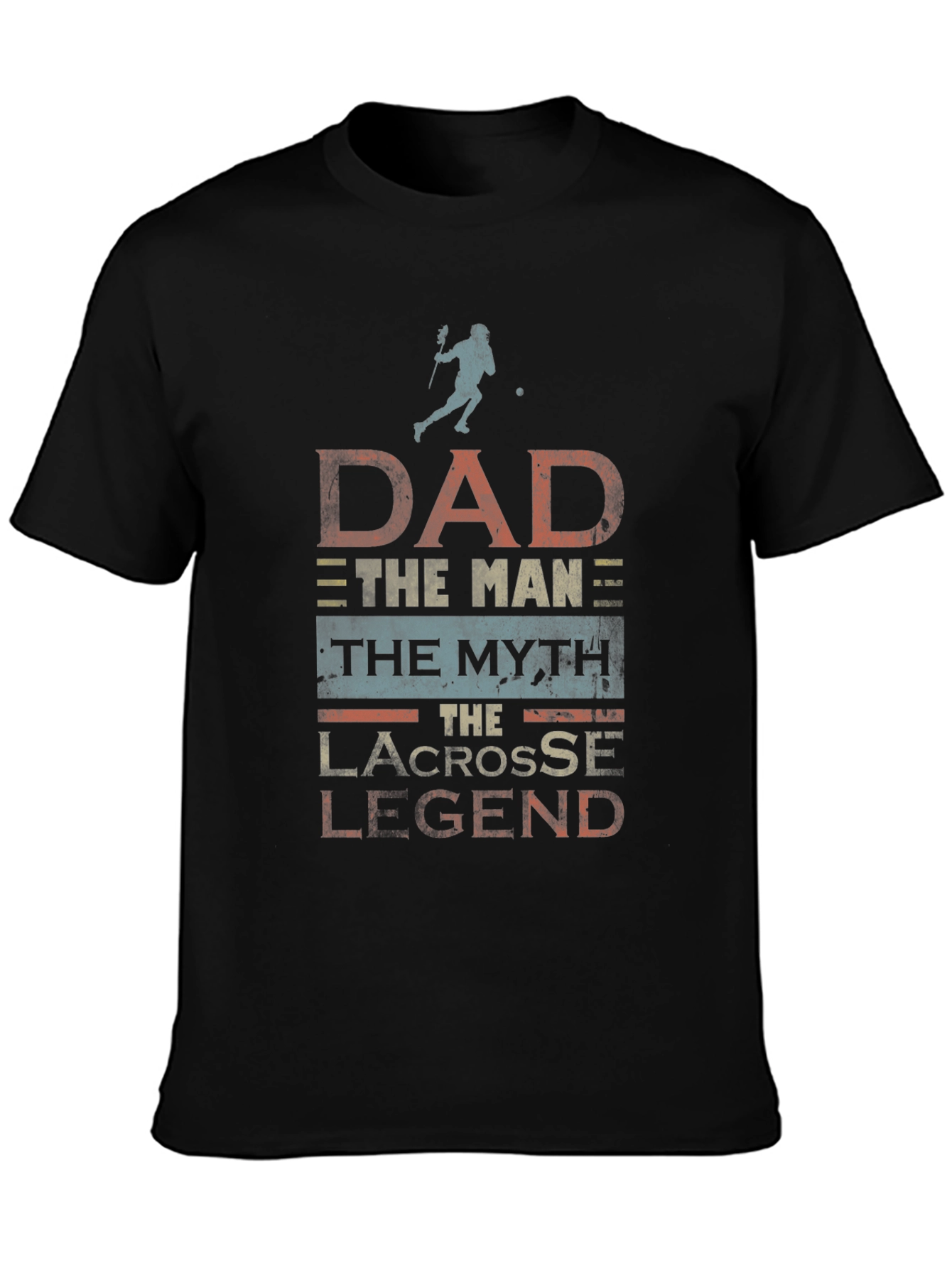 Dad Lacrosse Legend Graphic T-Shirt