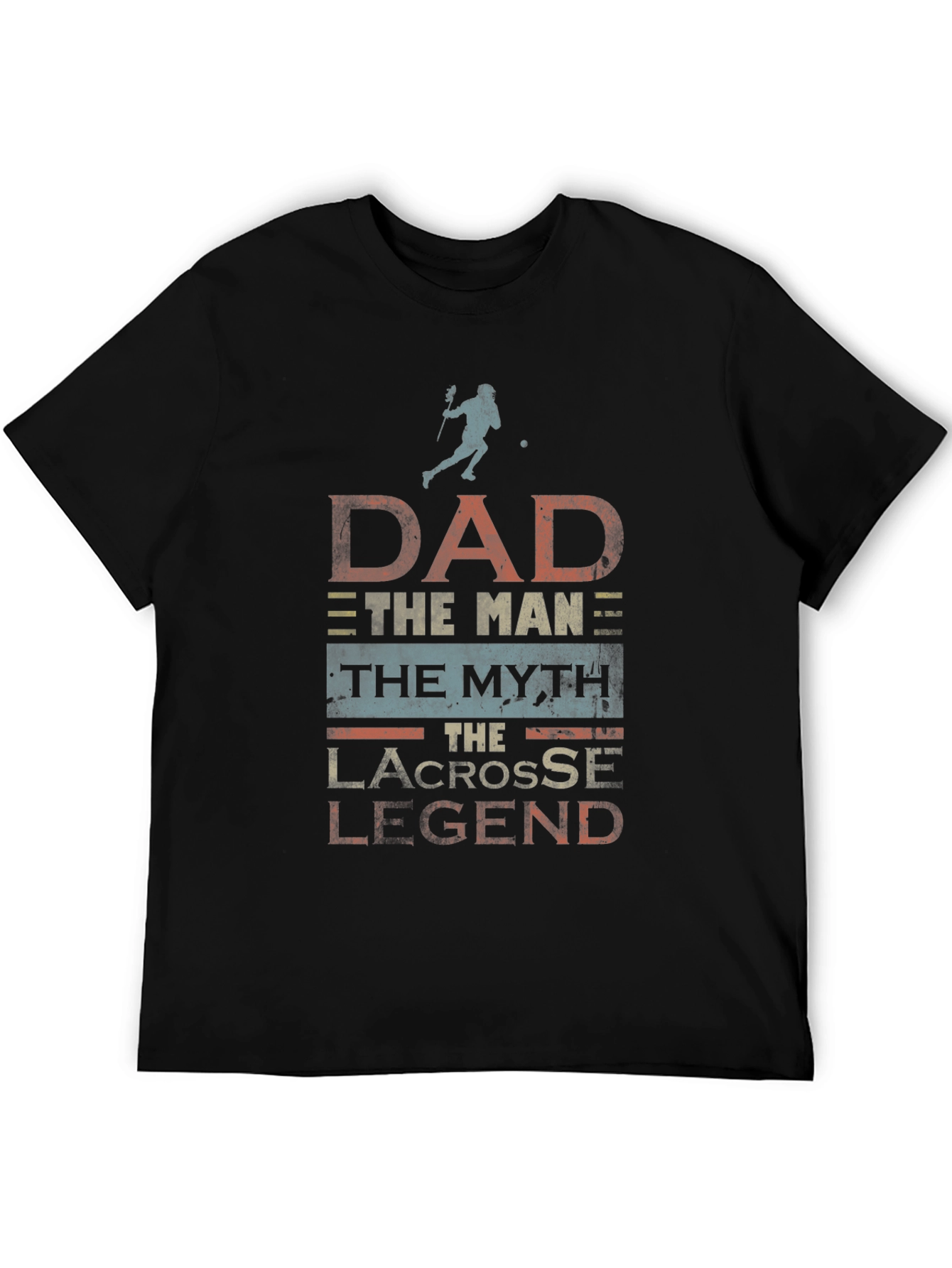 Dad Lacrosse Legend Graphic T-Shirt