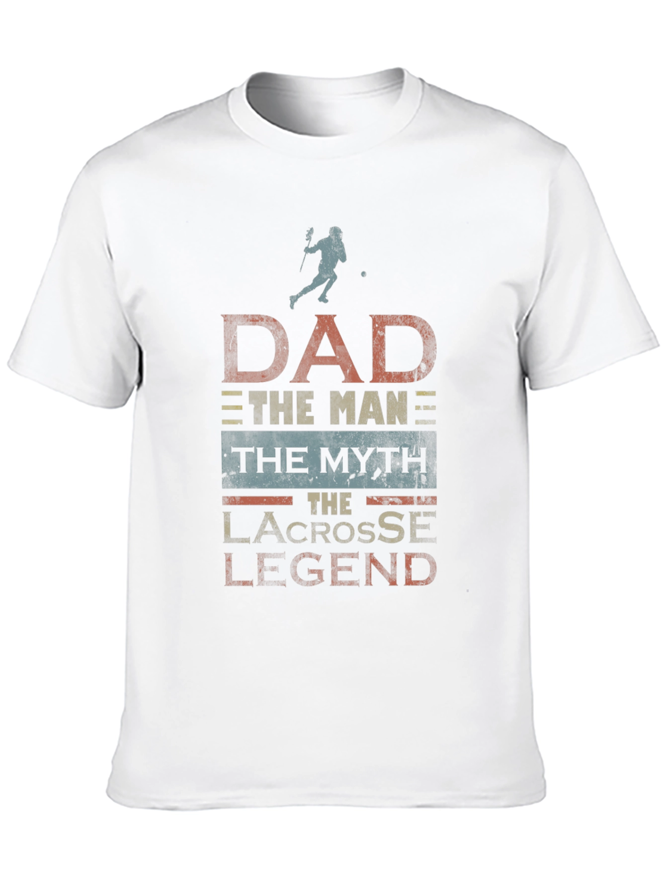 Dad Lacrosse Legend Graphic T-Shirt