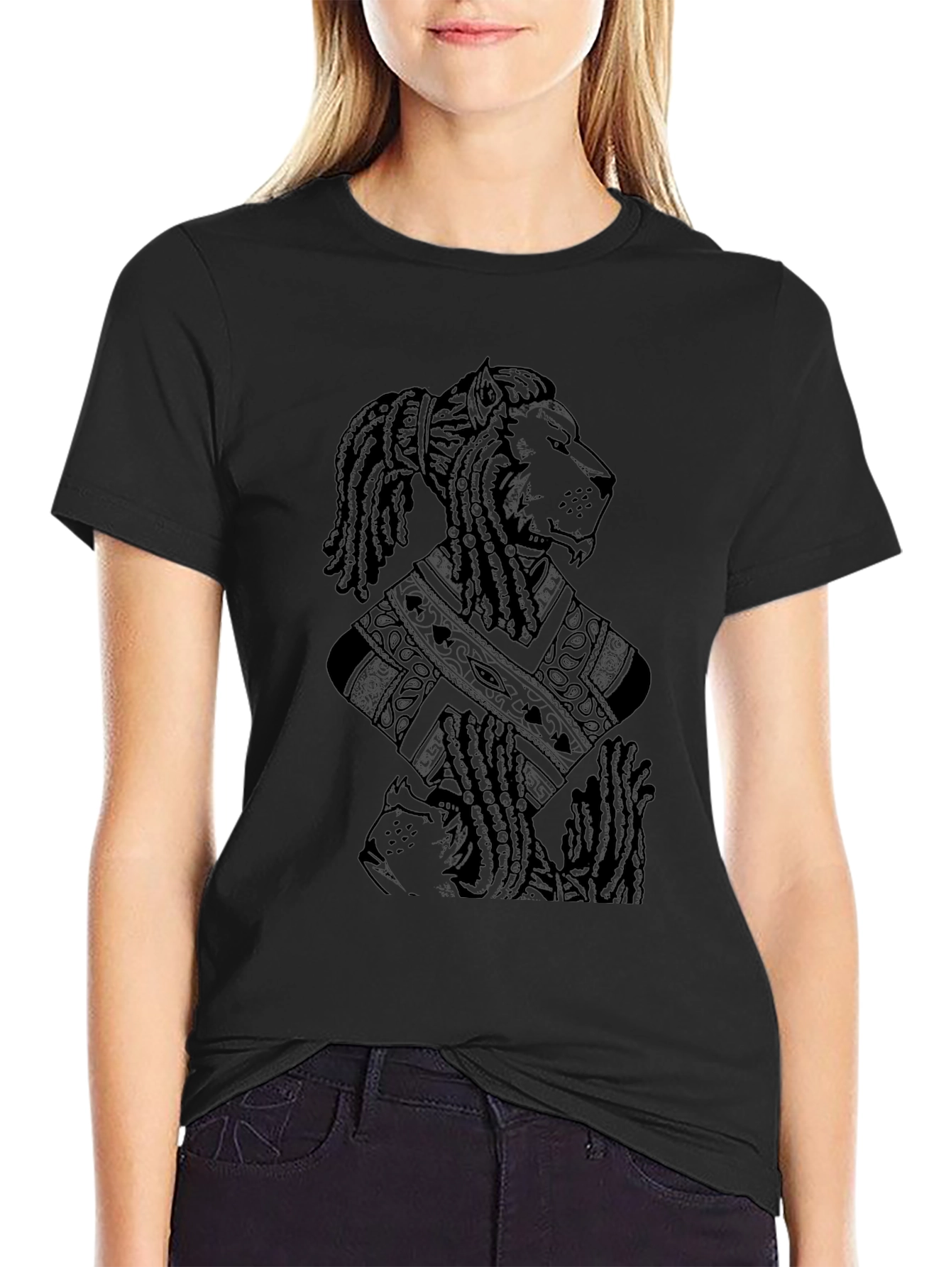 Lion King T-Shirt - Black Graphic Tee
