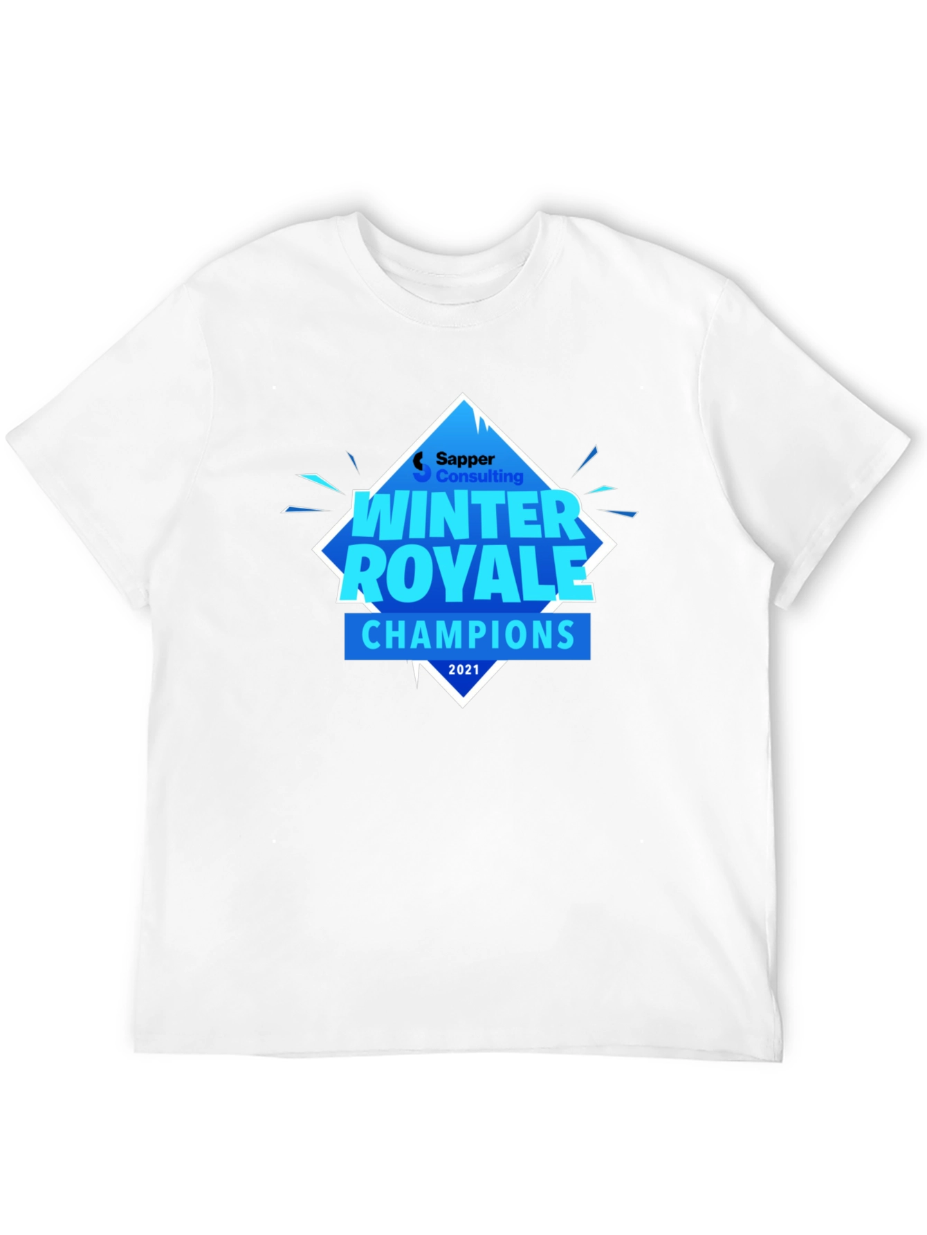 Winter Royale Champions Black Graphic T-Shirt