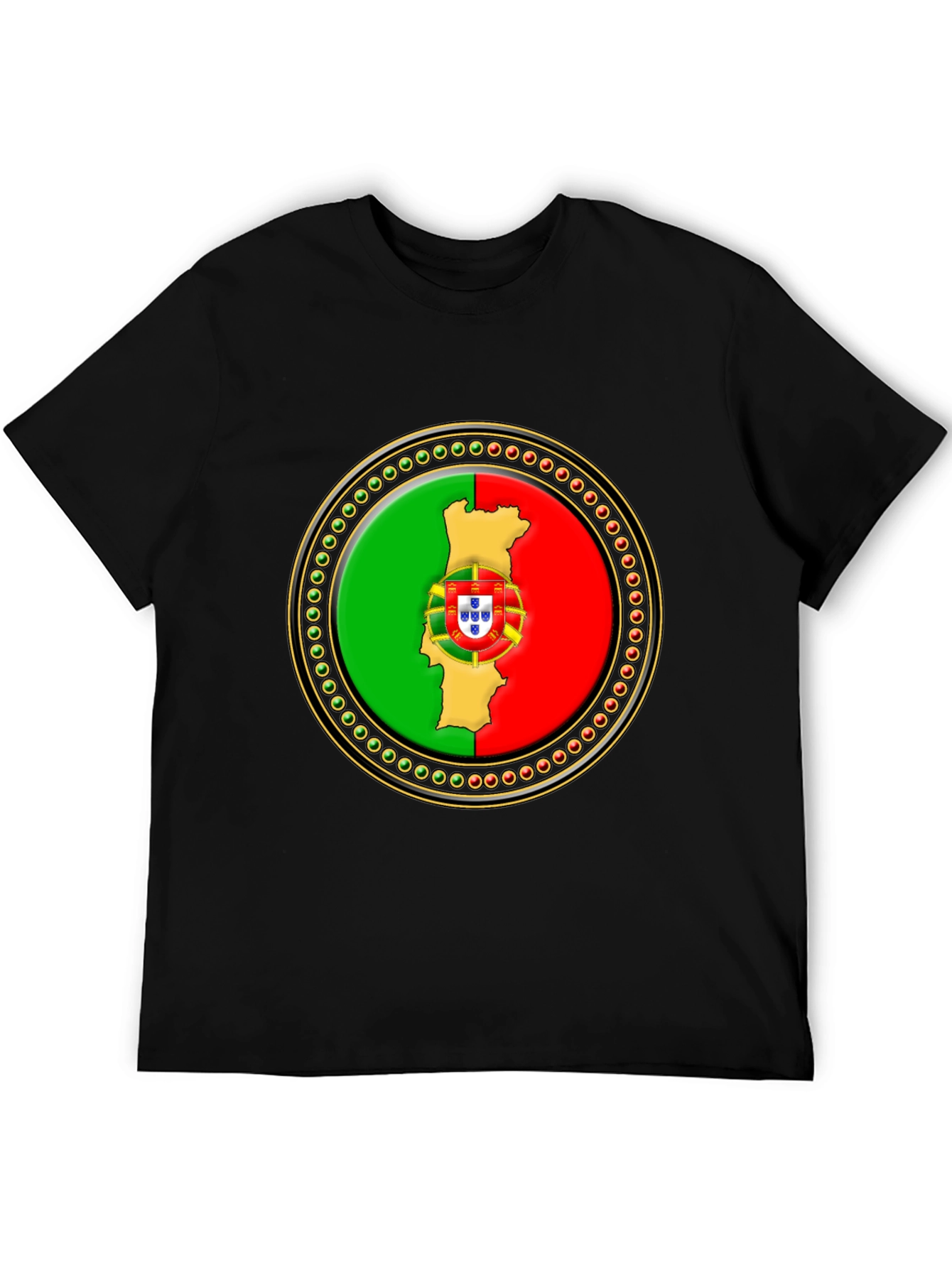 Portugal Flag Graphic T-Shirt