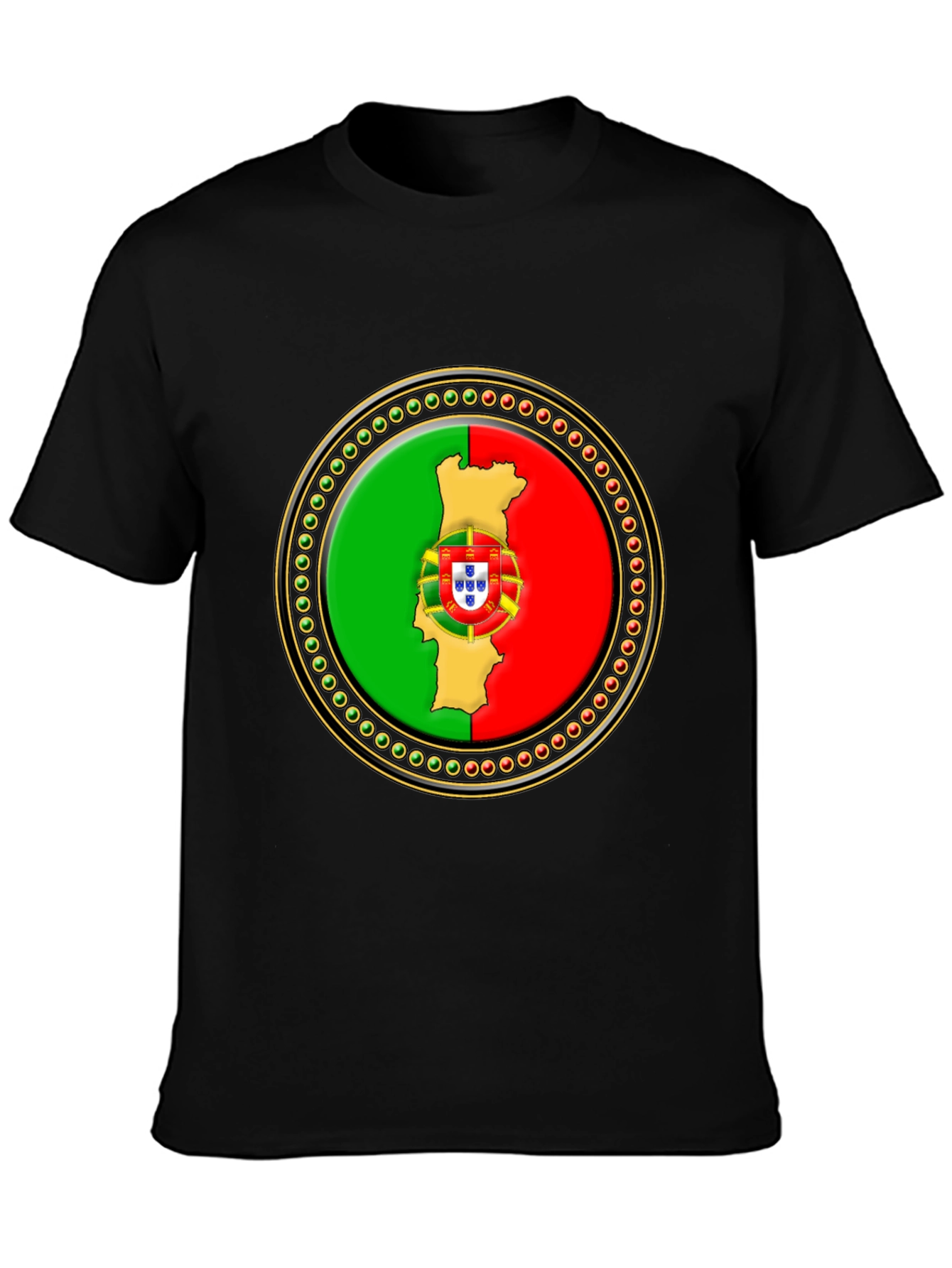 Portugal Flag Graphic T-Shirt