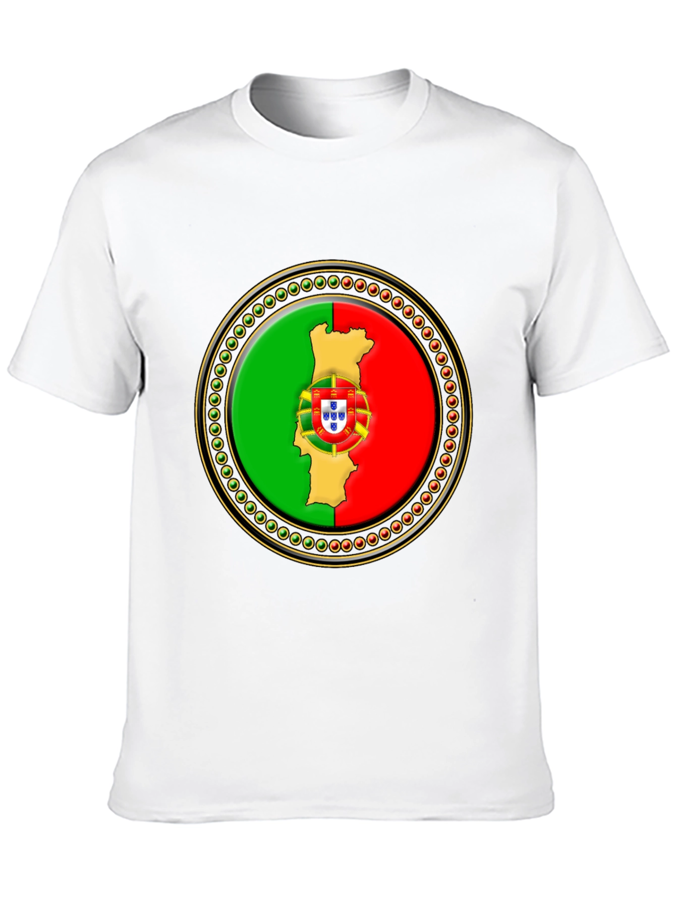 Portugal Flag Graphic T-Shirt