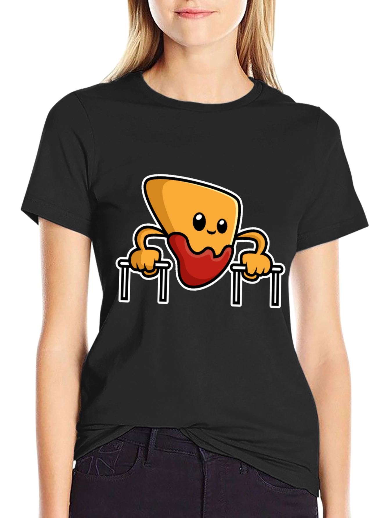 Funny Nacho Dip Pull-up T-Shirt