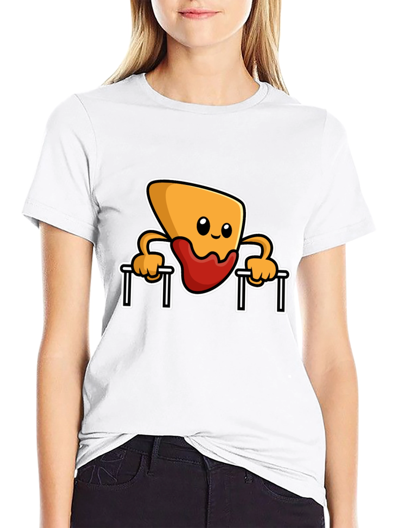 Funny Nacho Dip Pull-up T-Shirt
