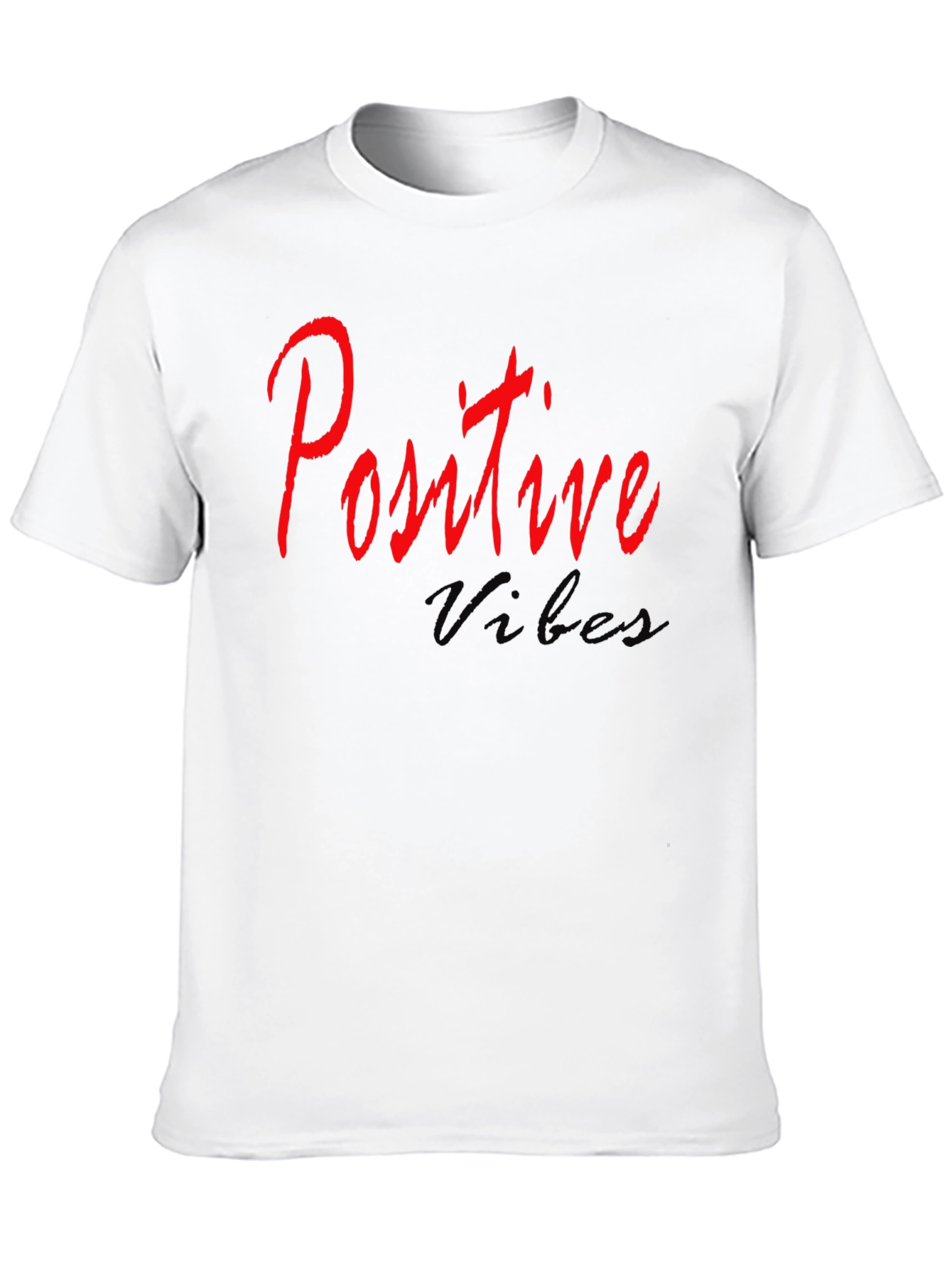 Positive Vibes Black T-Shirt