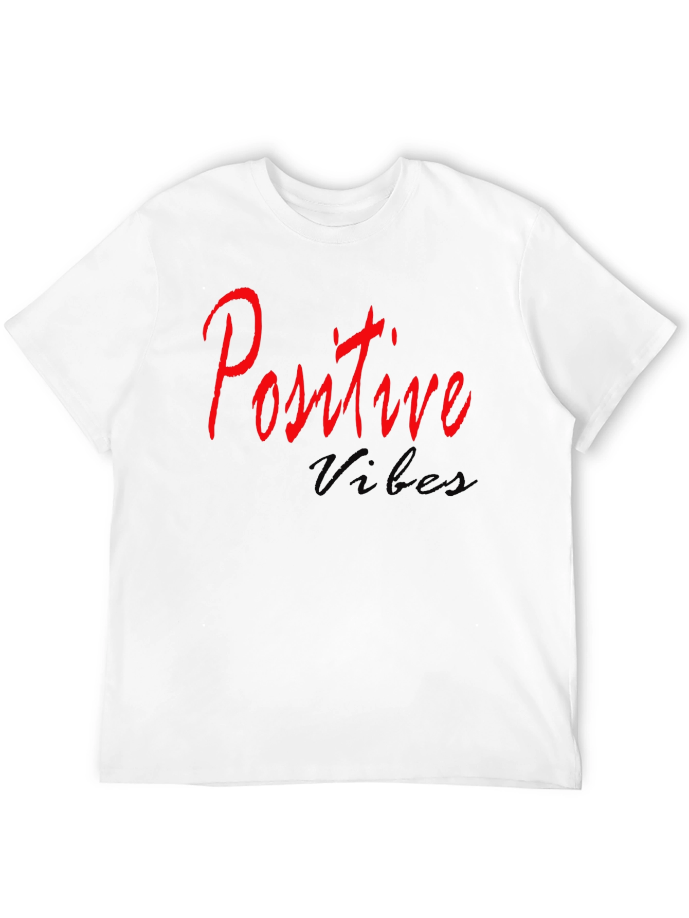 Positive Vibes Black T-Shirt