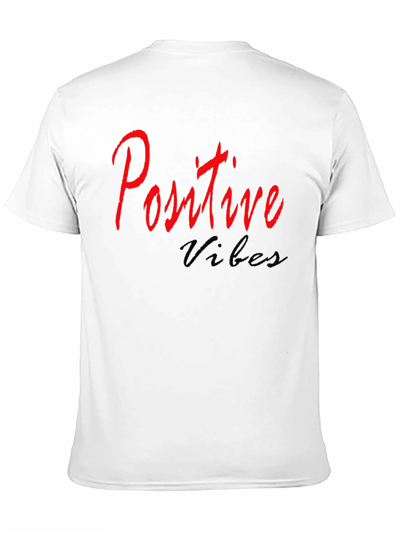 Positive Vibes Black T-Shirt