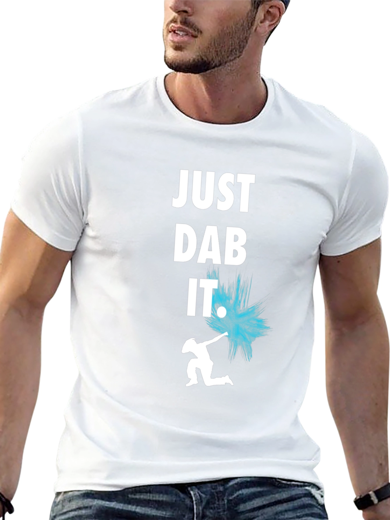 Just Dab It T-Shirt - Trendy Graphic Tee