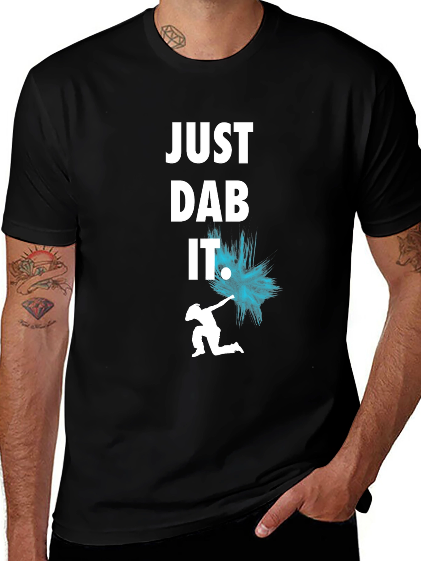 Just Dab It T-Shirt - Trendy Graphic Tee