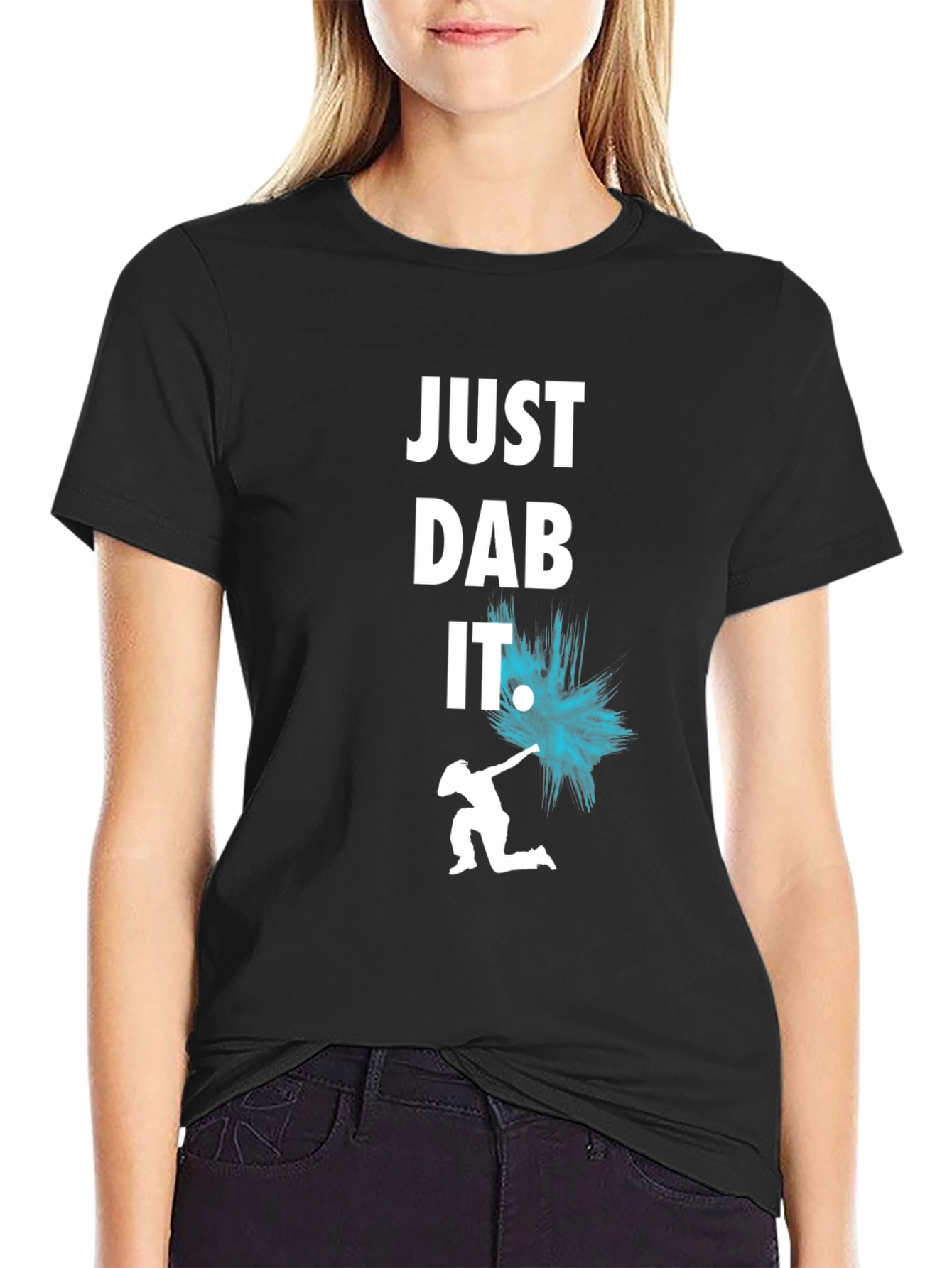 Just Dab It T-Shirt - Trendy Graphic Tee