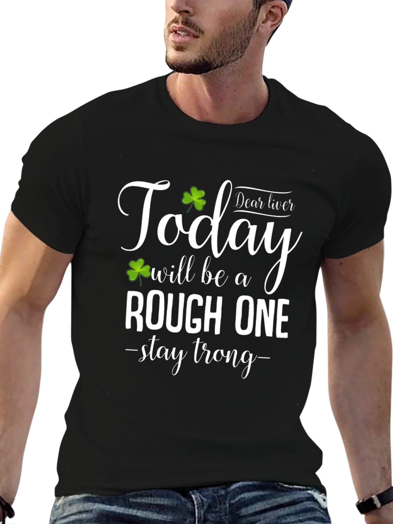 St. Patricks Day Rough One Graphic T-Shirt
