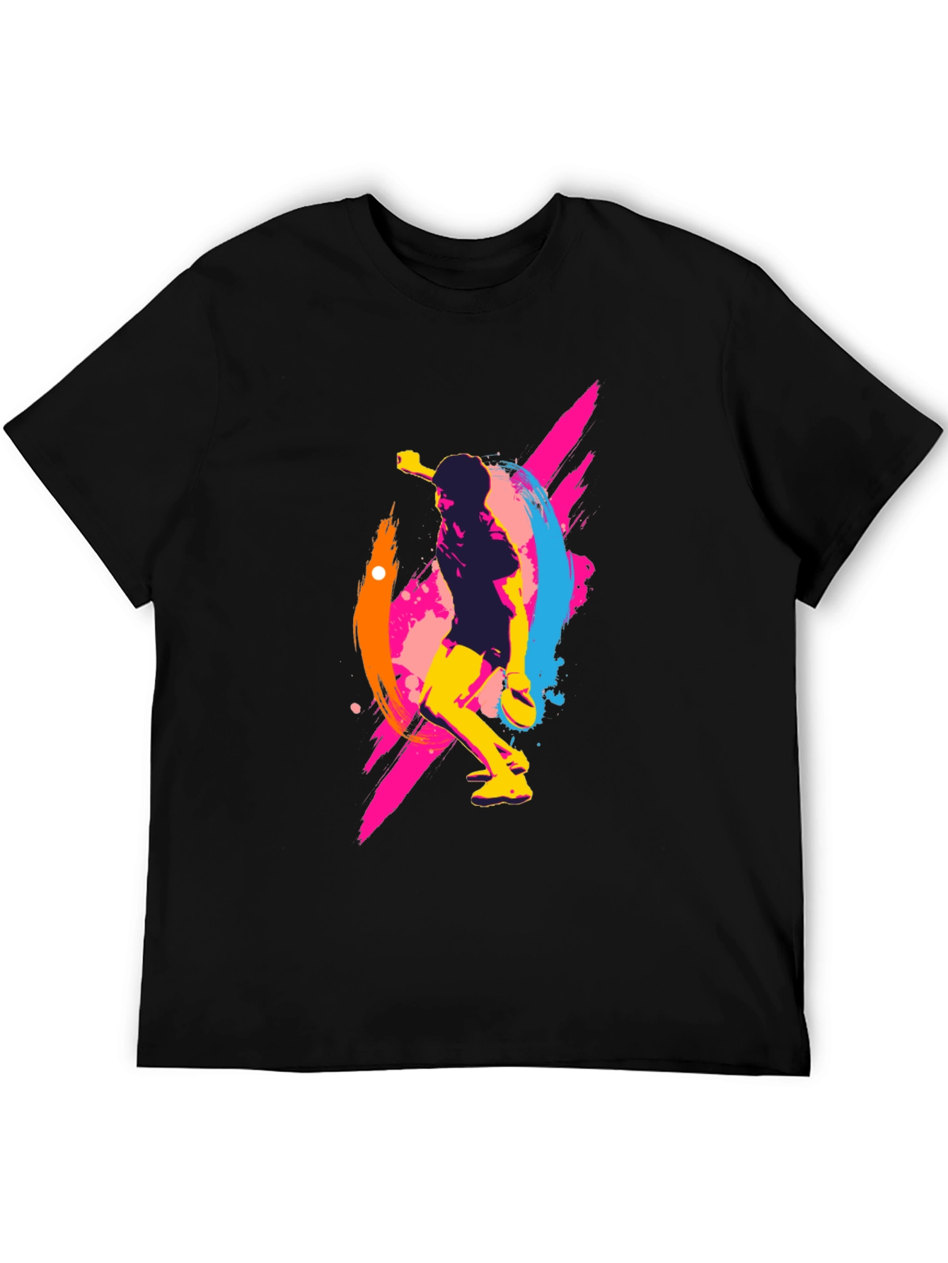 Vibrant Table Tennis Graphic Tee