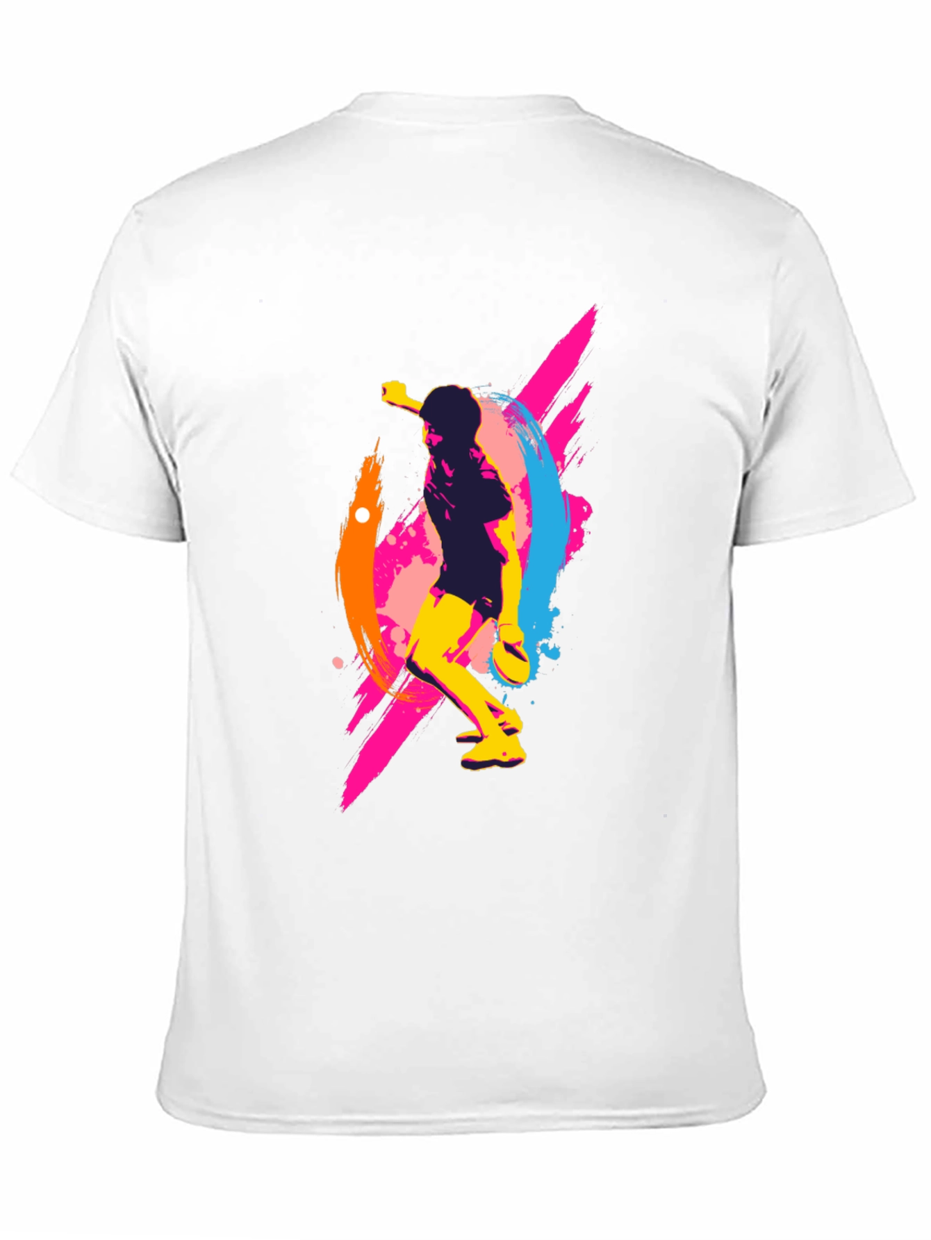 Vibrant Table Tennis Graphic Tee