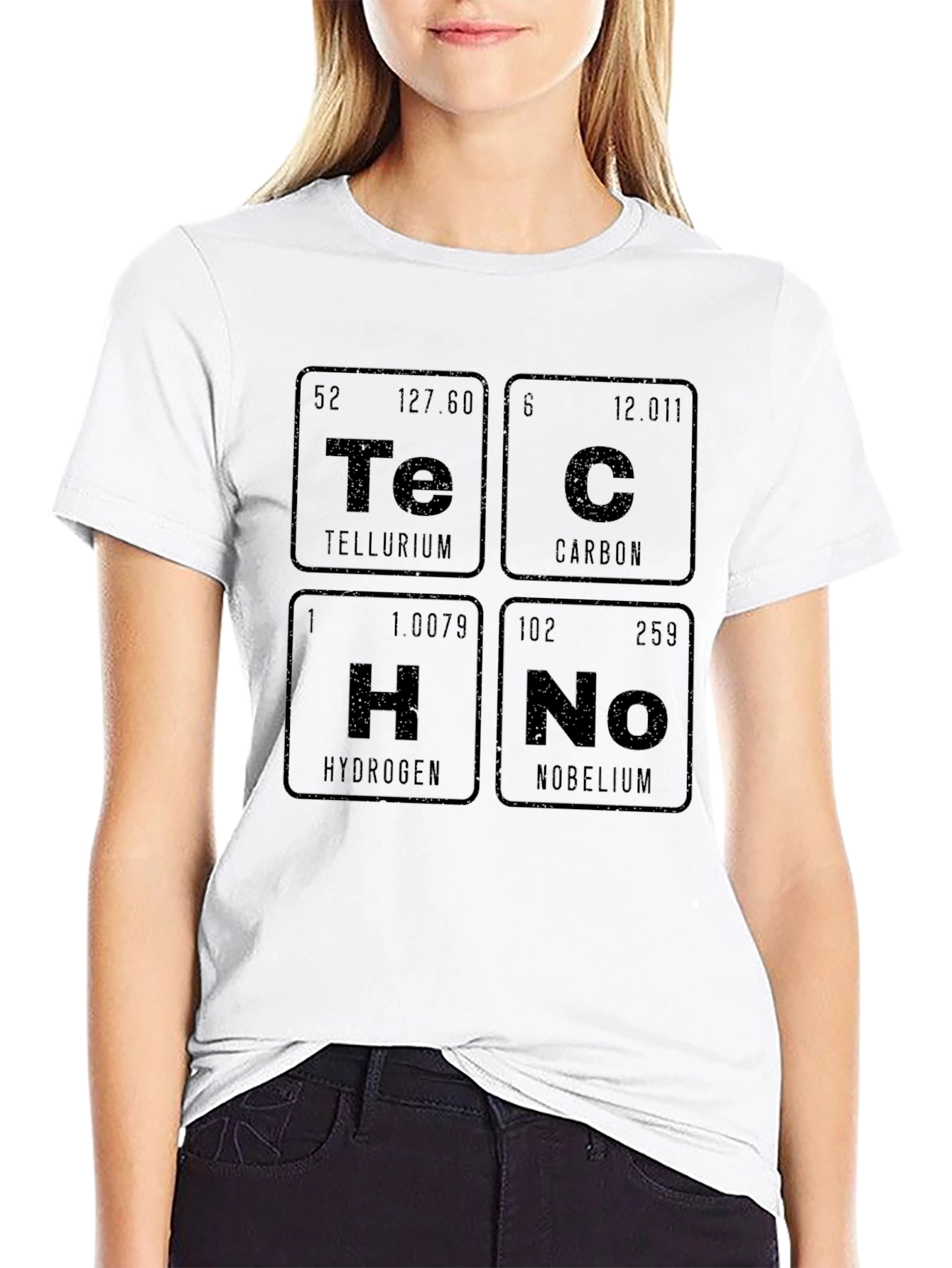 Periodic Table TECHNO T-Shirt - Science Humor