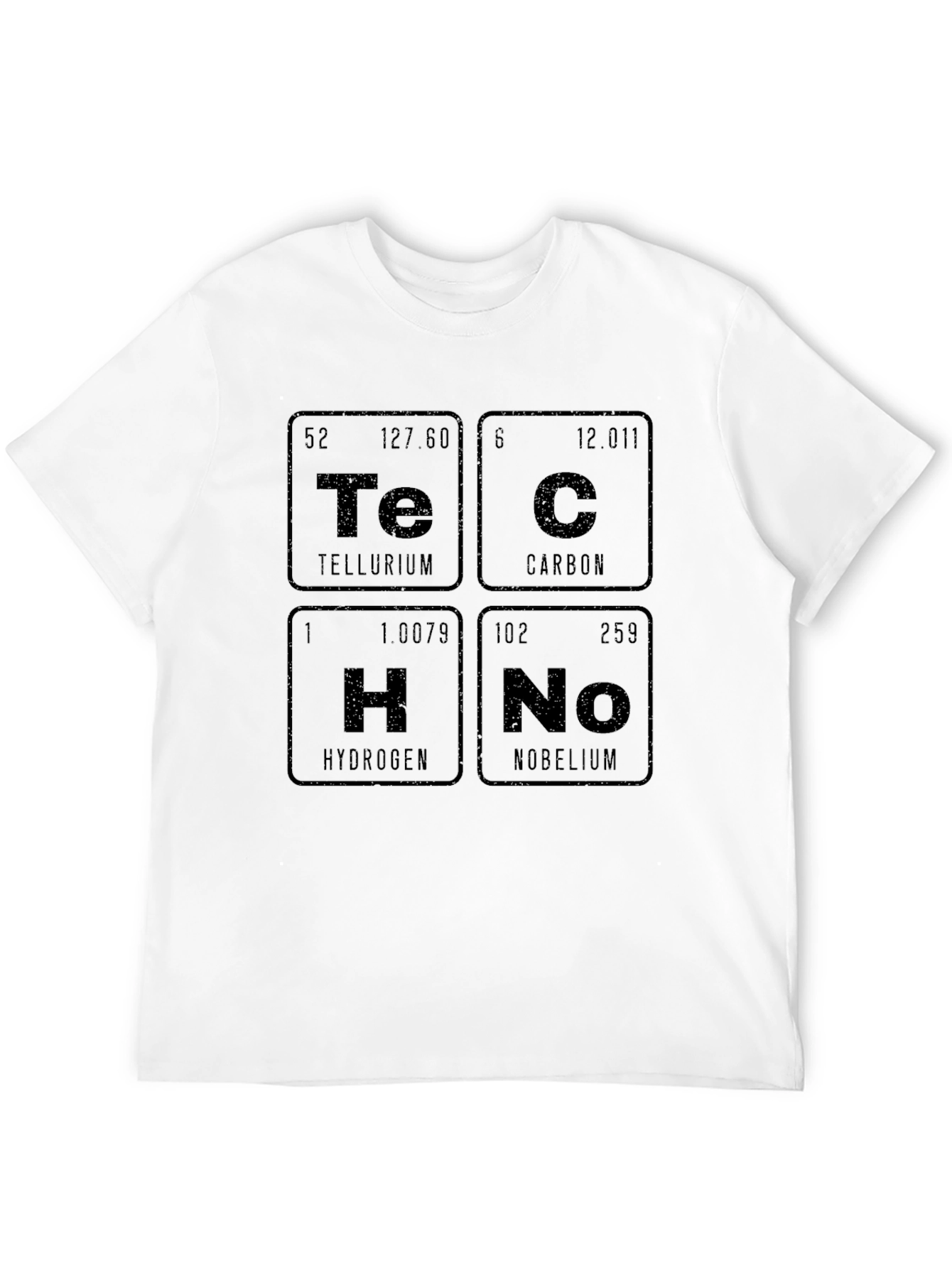 Periodic Table TECHNO T-Shirt - Science Humor