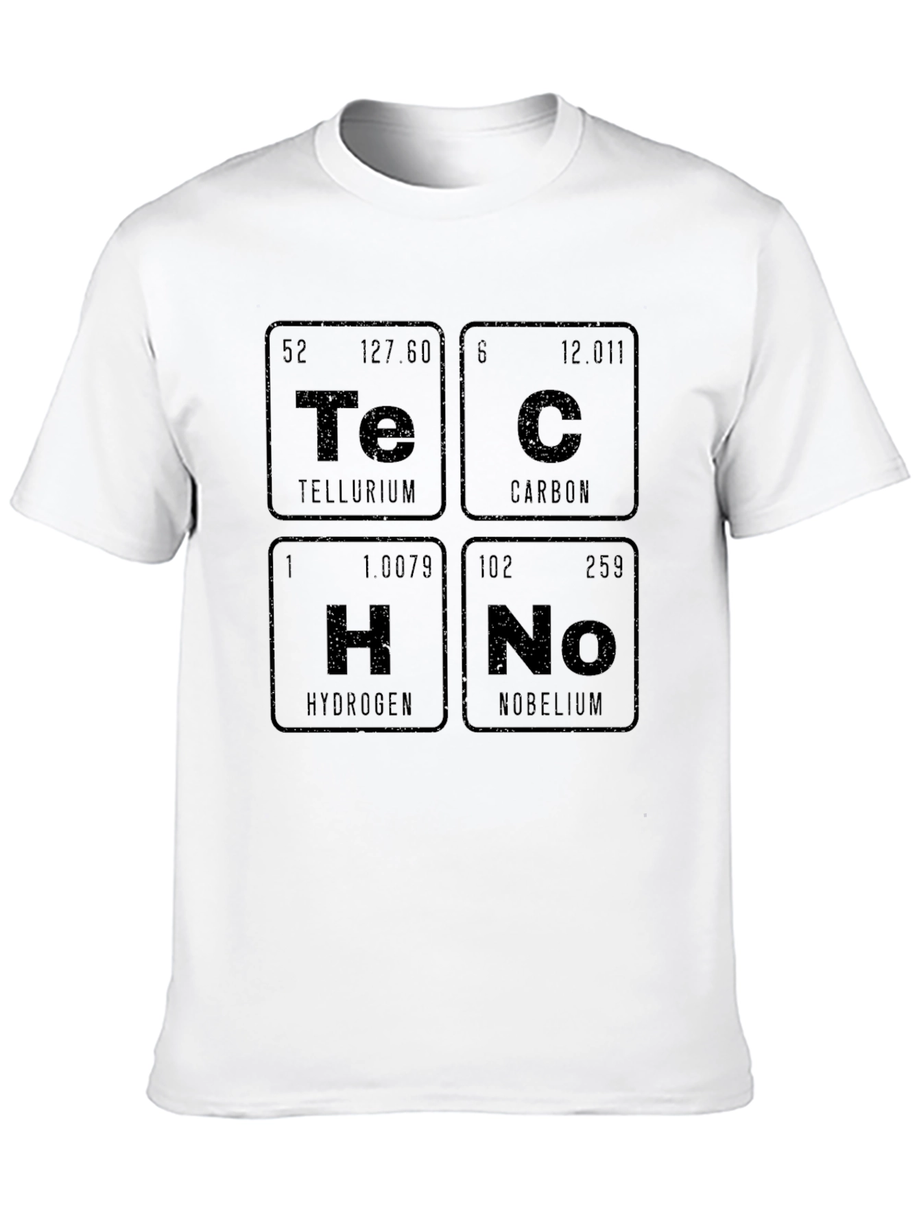 Periodic Table TECHNO T-Shirt - Science Humor