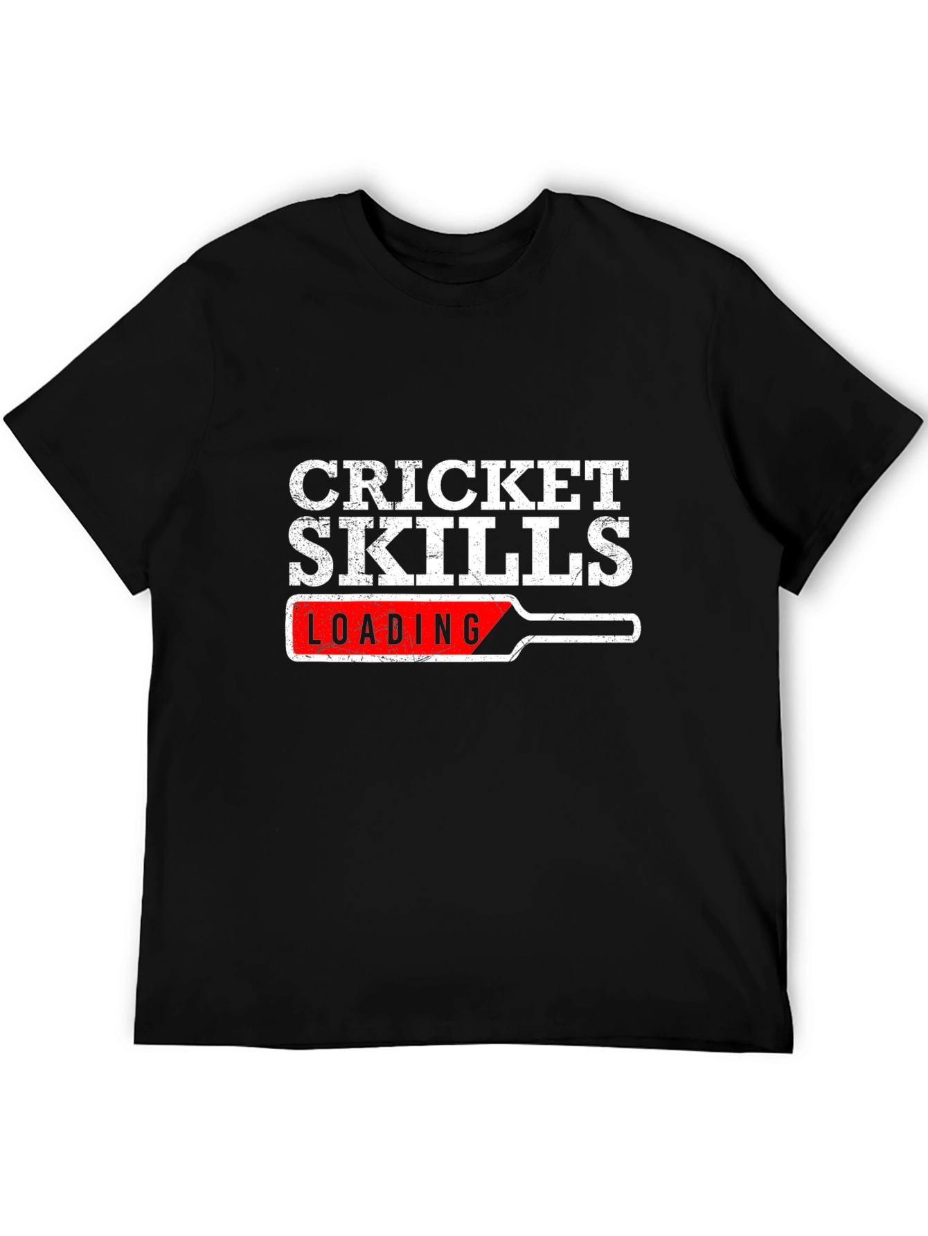 Cricket Skills Loading Funny Graphic T-Shirt