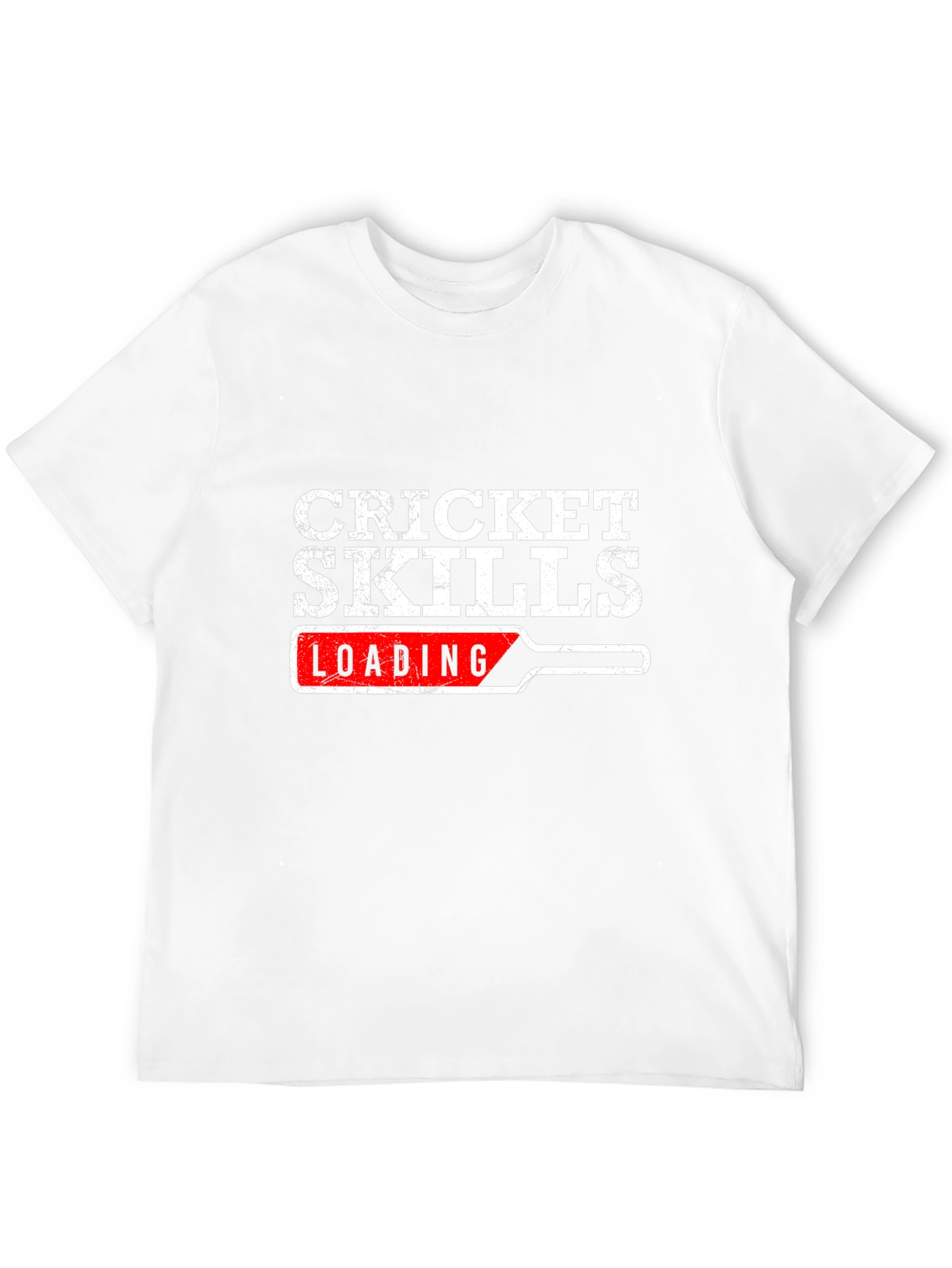 Cricket Skills Loading Funny Graphic T-Shirt