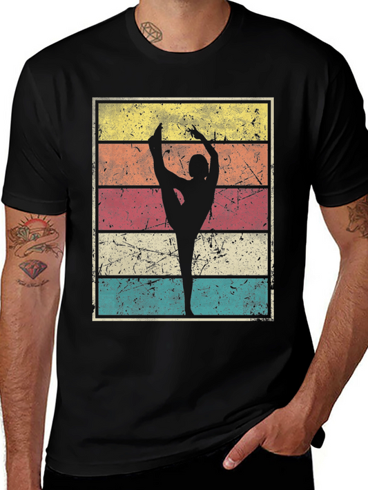 Retro Gymnastics T-Shirt - Vintage Style