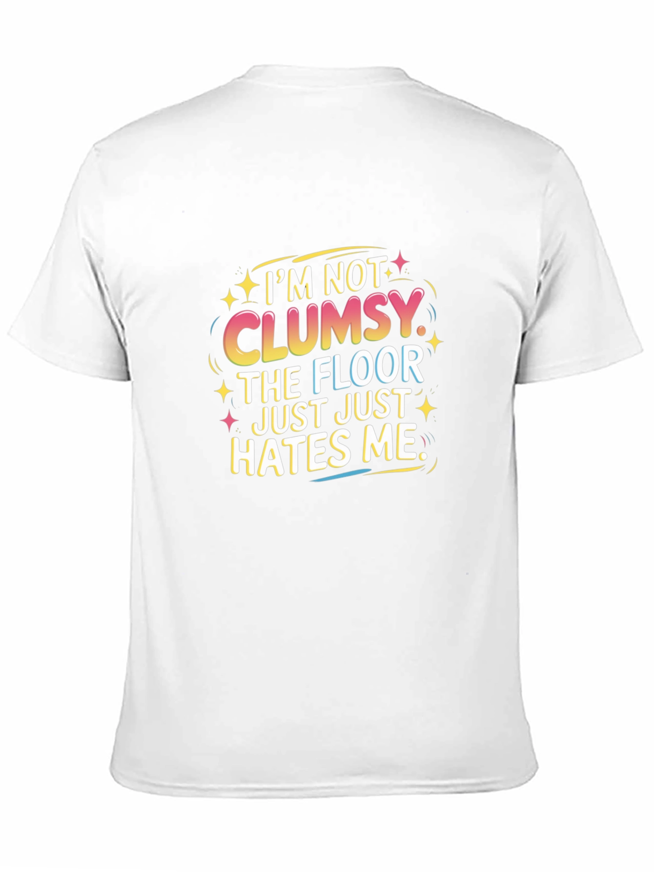 Clumsy Humor Graphic Tee
