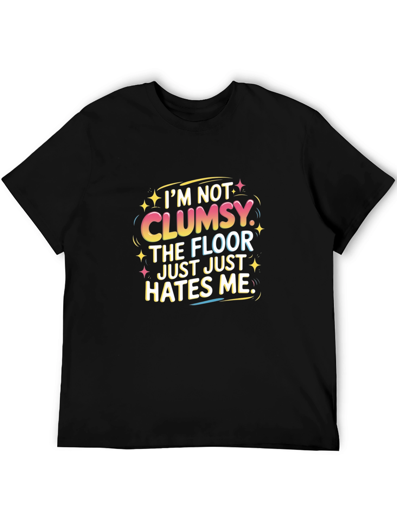 Clumsy Humor Graphic Tee