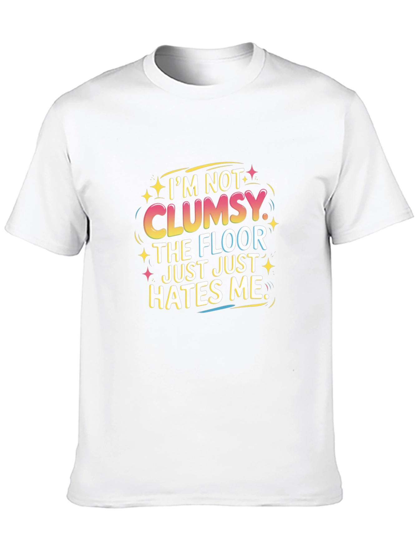 Clumsy Humor Graphic Tee