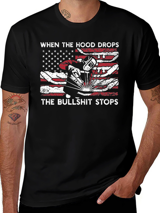 Welder Hood Drops T-Shirt