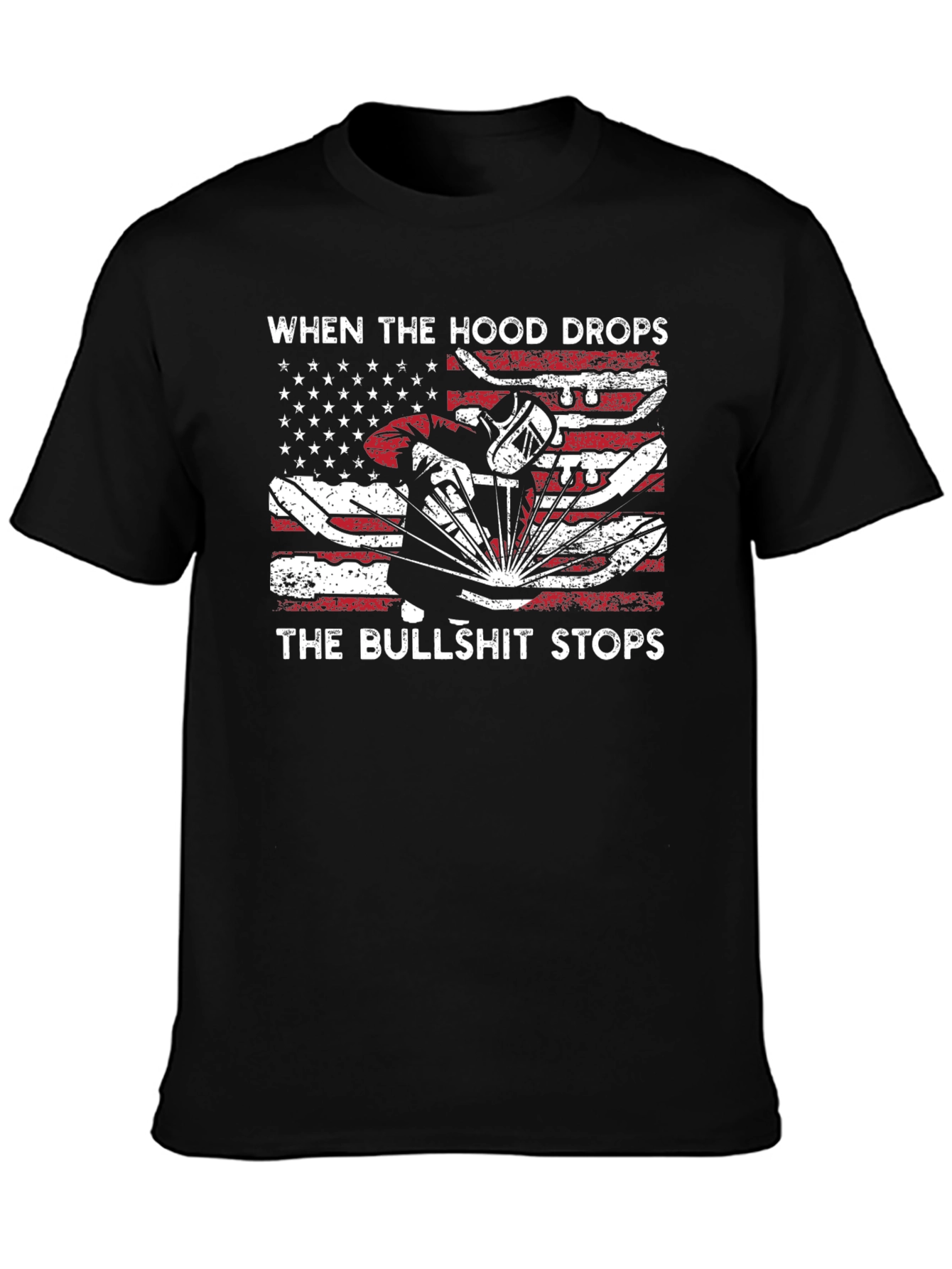 Welder Hood Drops T-Shirt