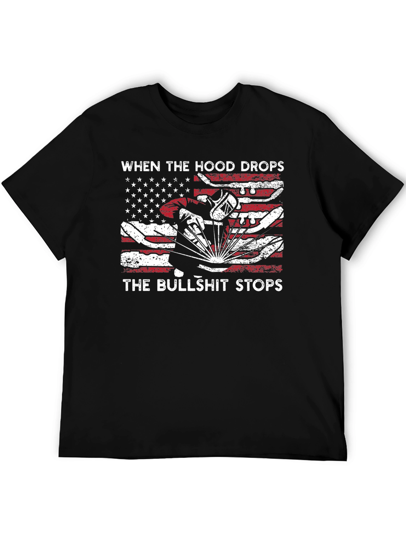 Welder Hood Drops T-Shirt