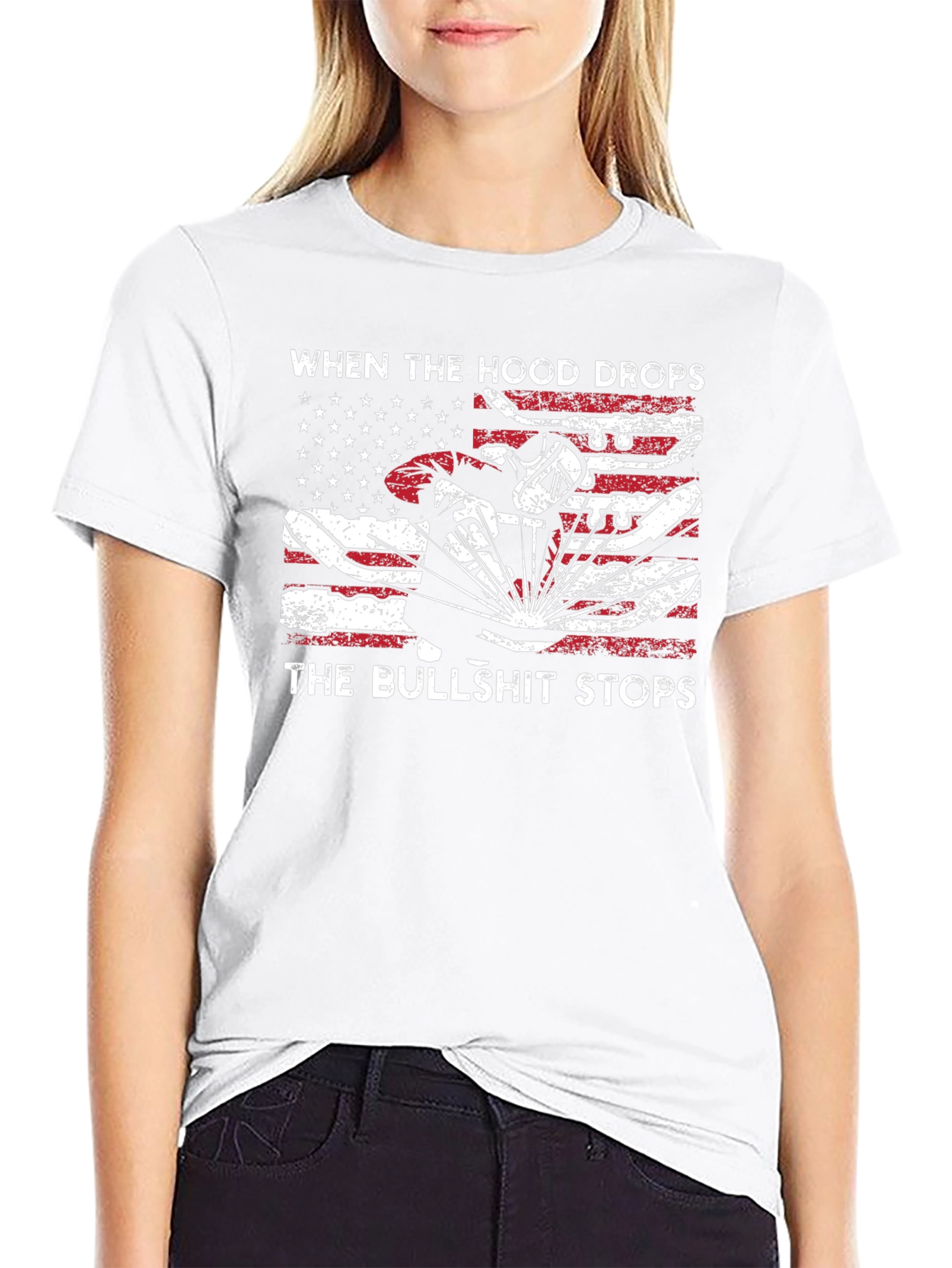 Welder Hood Drops T-Shirt