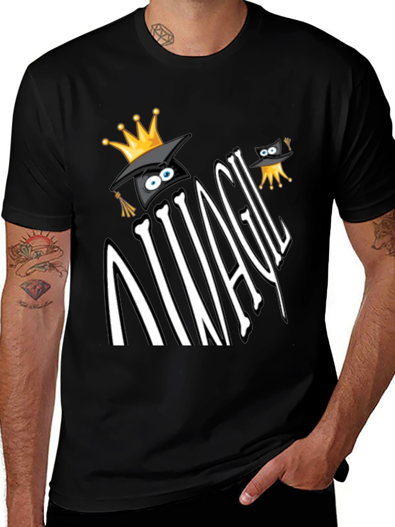 King Graduate Graphic T-Shirt