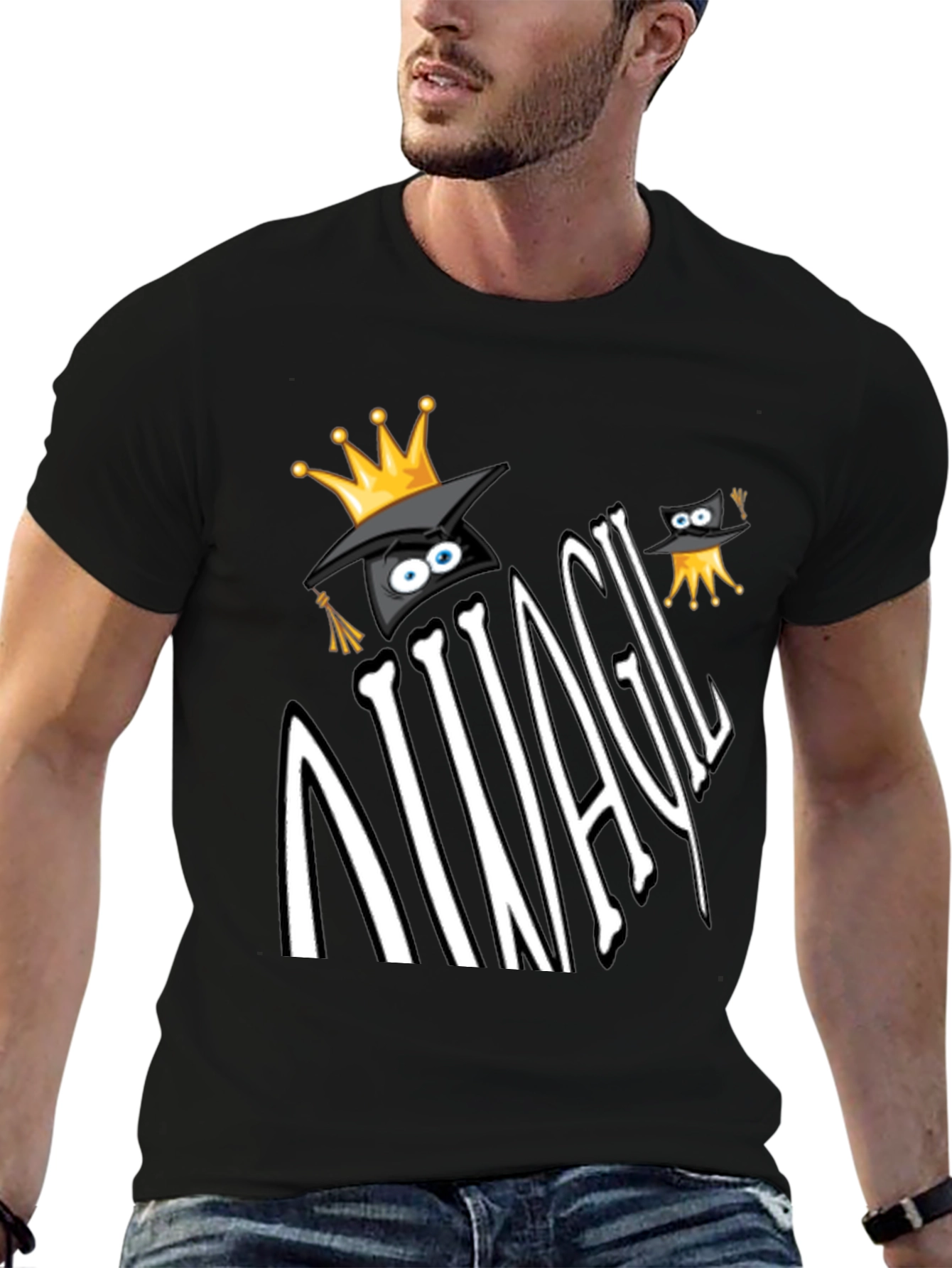King Graduate Graphic T-Shirt