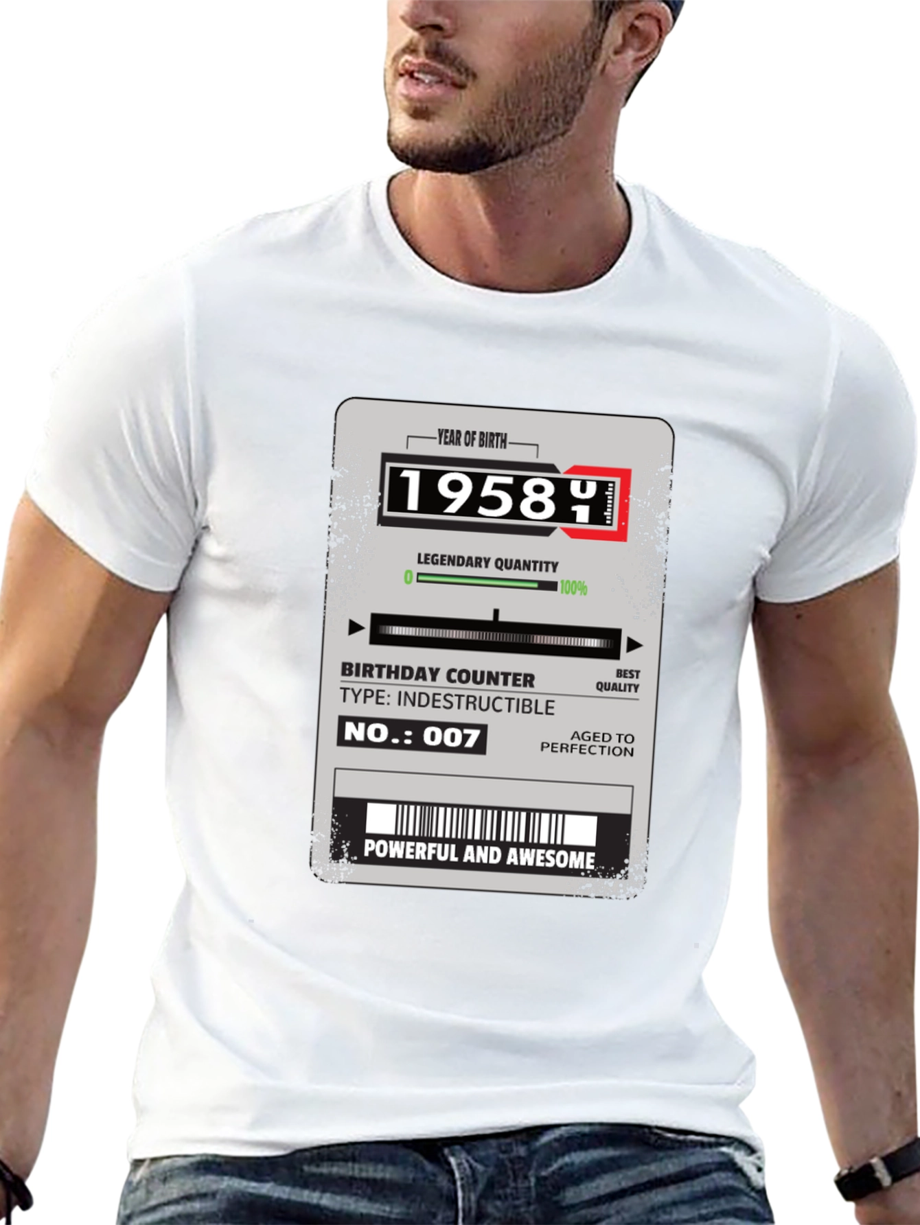 1958 Birthday Year T-Shirt