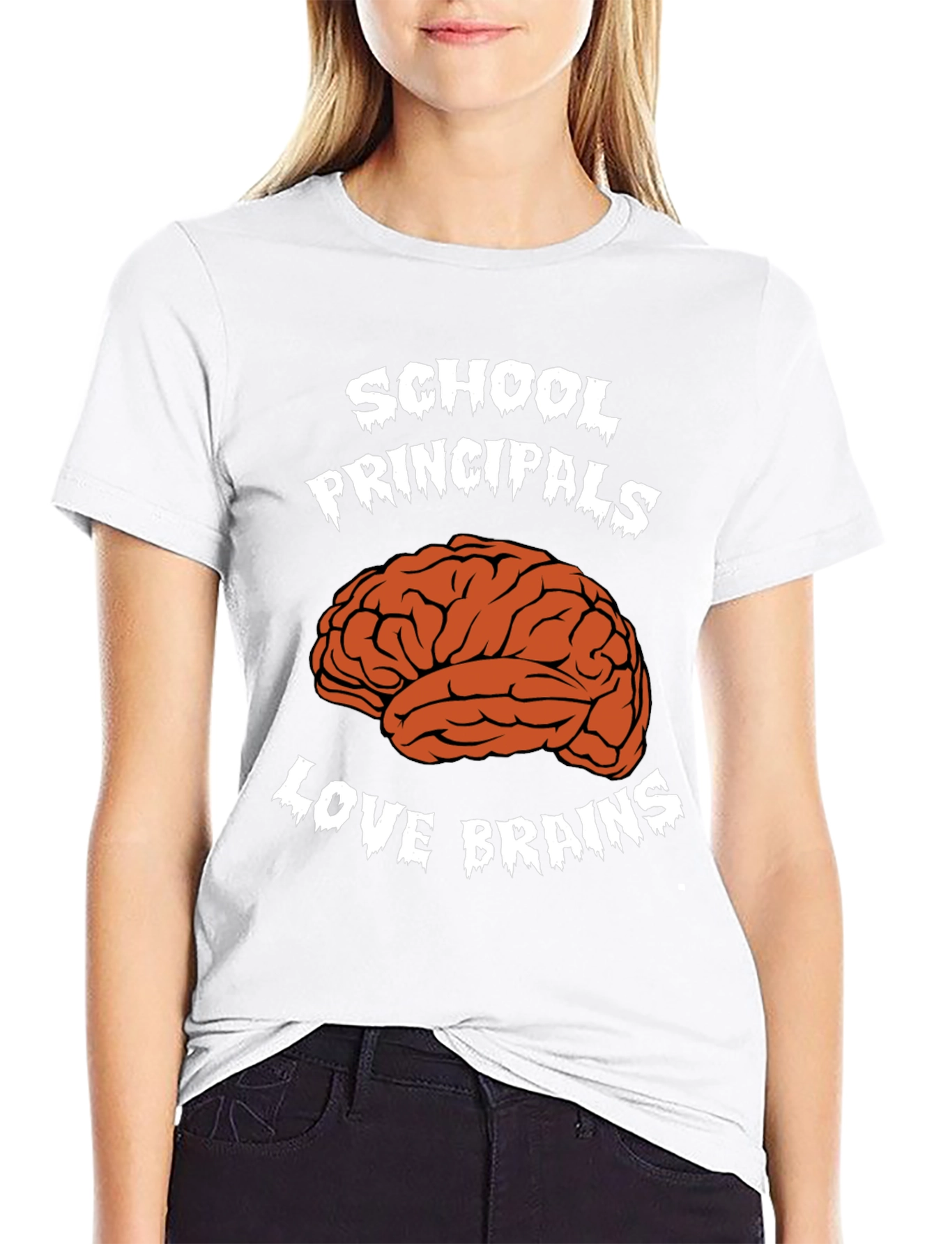 School Principals Love Brains T-Shirt