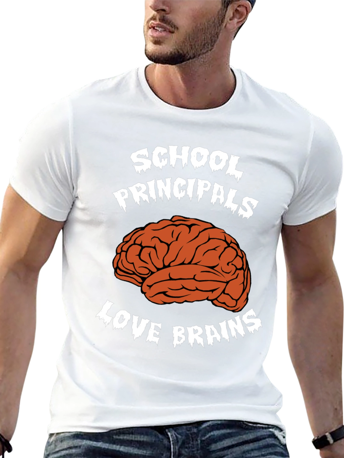 School Principals Love Brains T-Shirt
