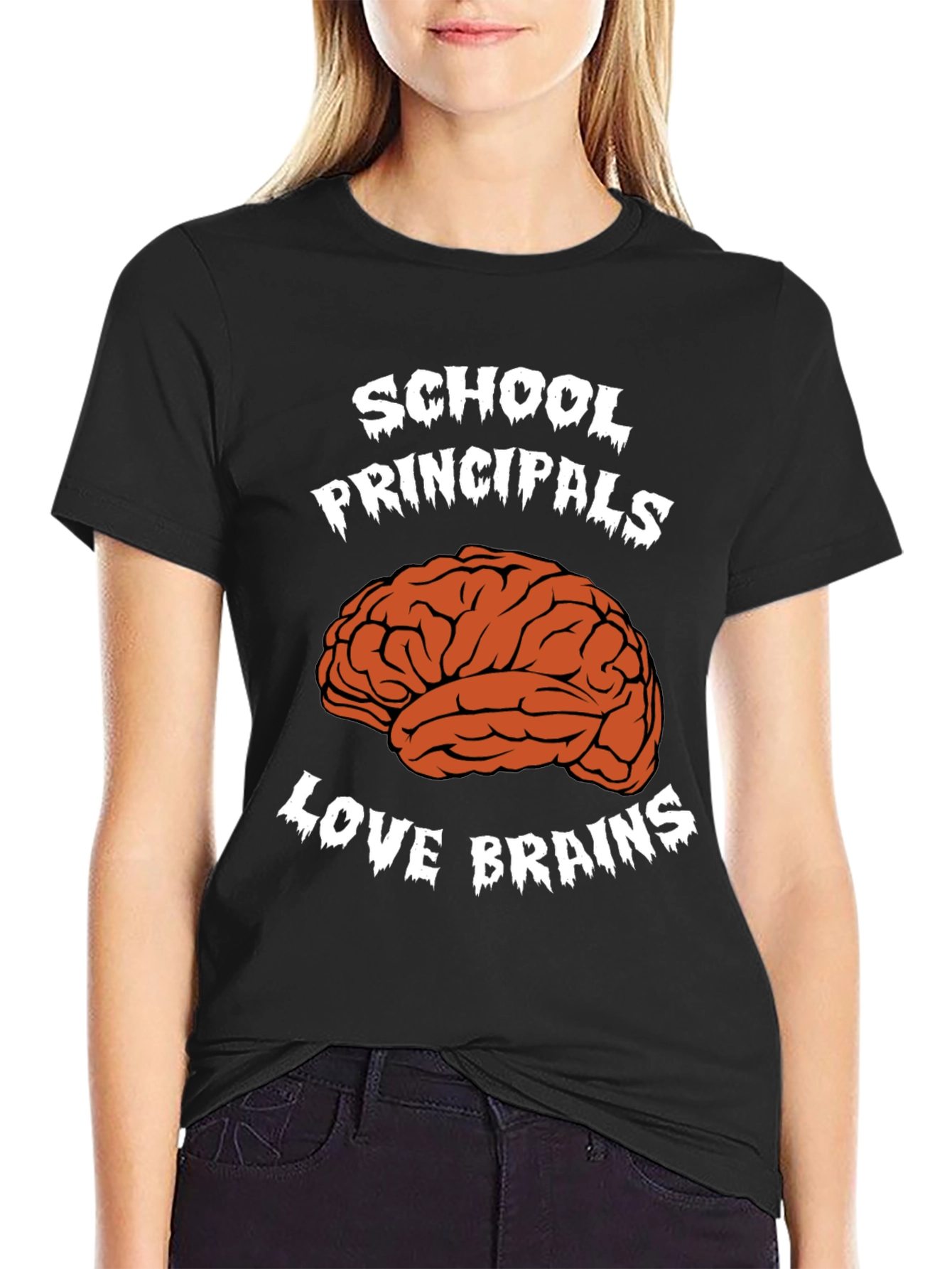 School Principals Love Brains T-Shirt