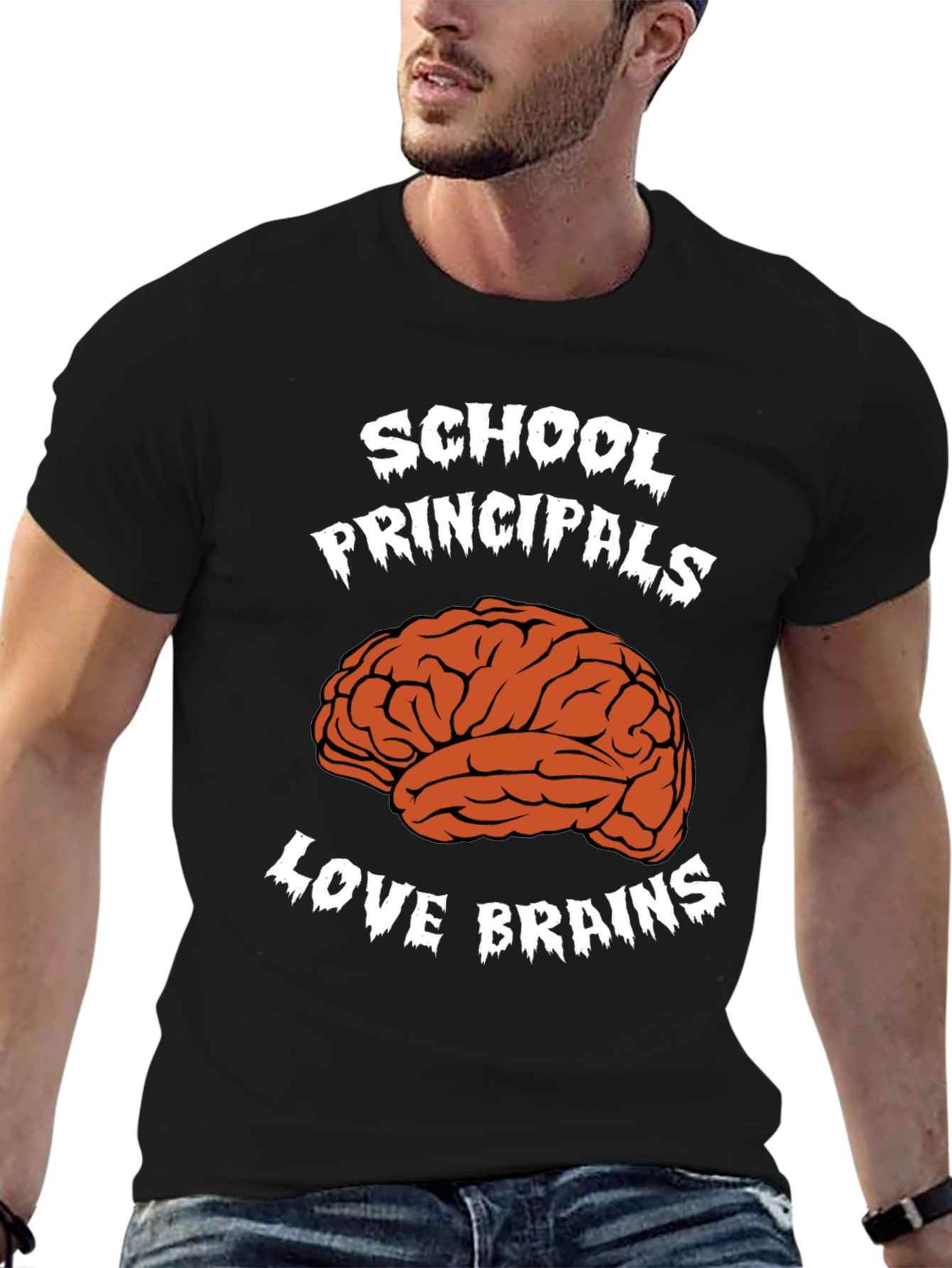 School Principals Love Brains T-Shirt