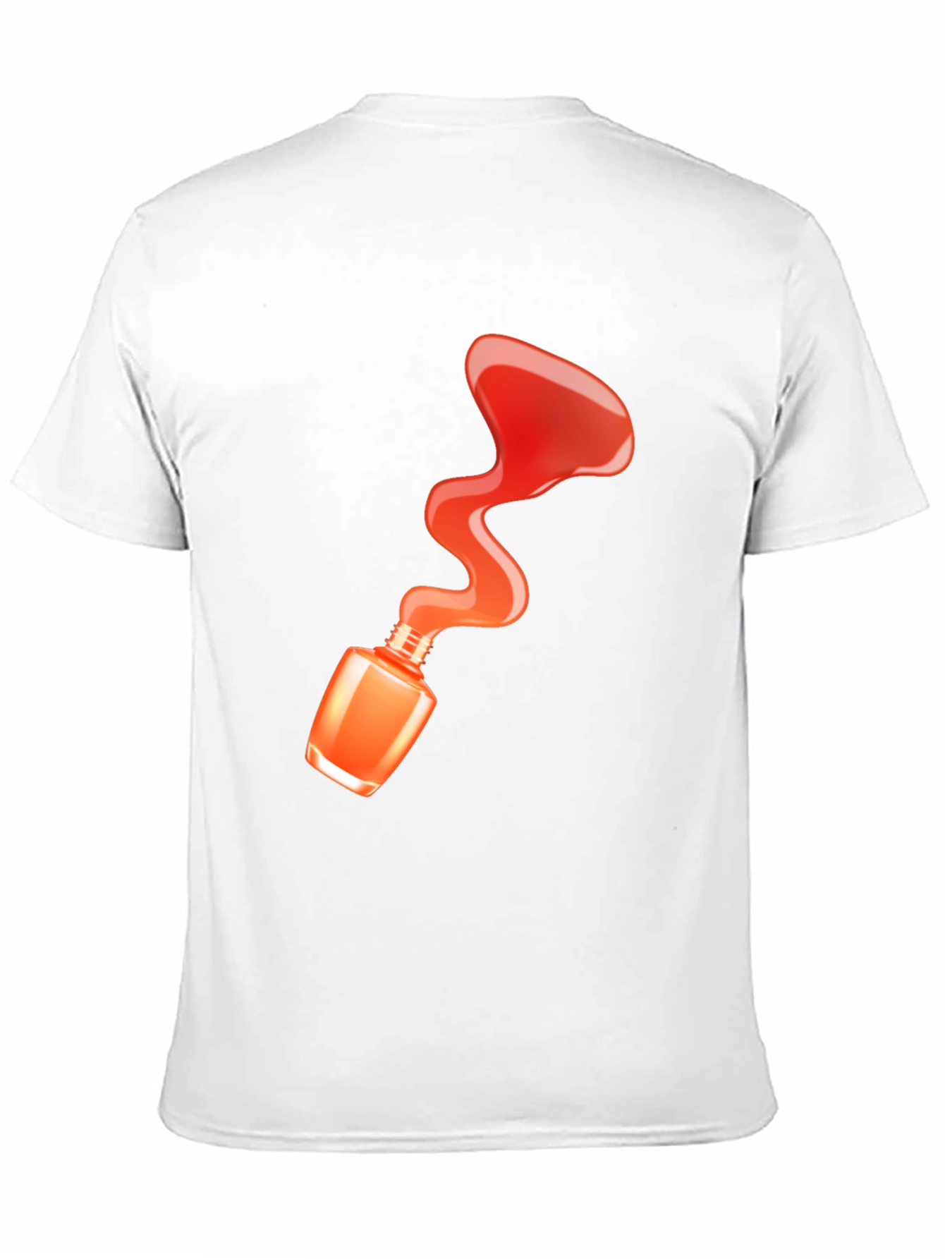 Nail Polish Spill T-Shirt - Fashion Statement Tee