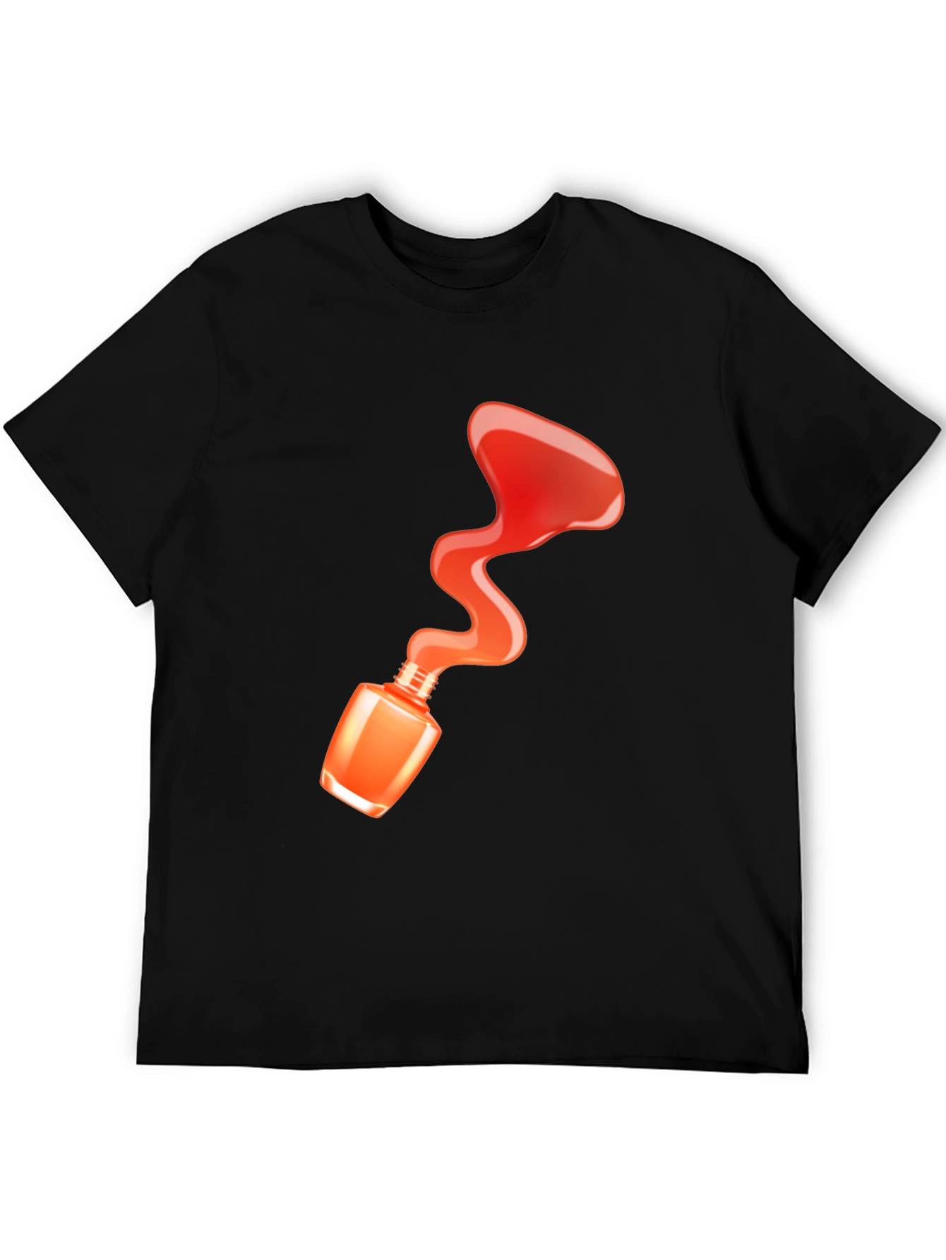 Nail Polish Spill T-Shirt - Fashion Statement Tee