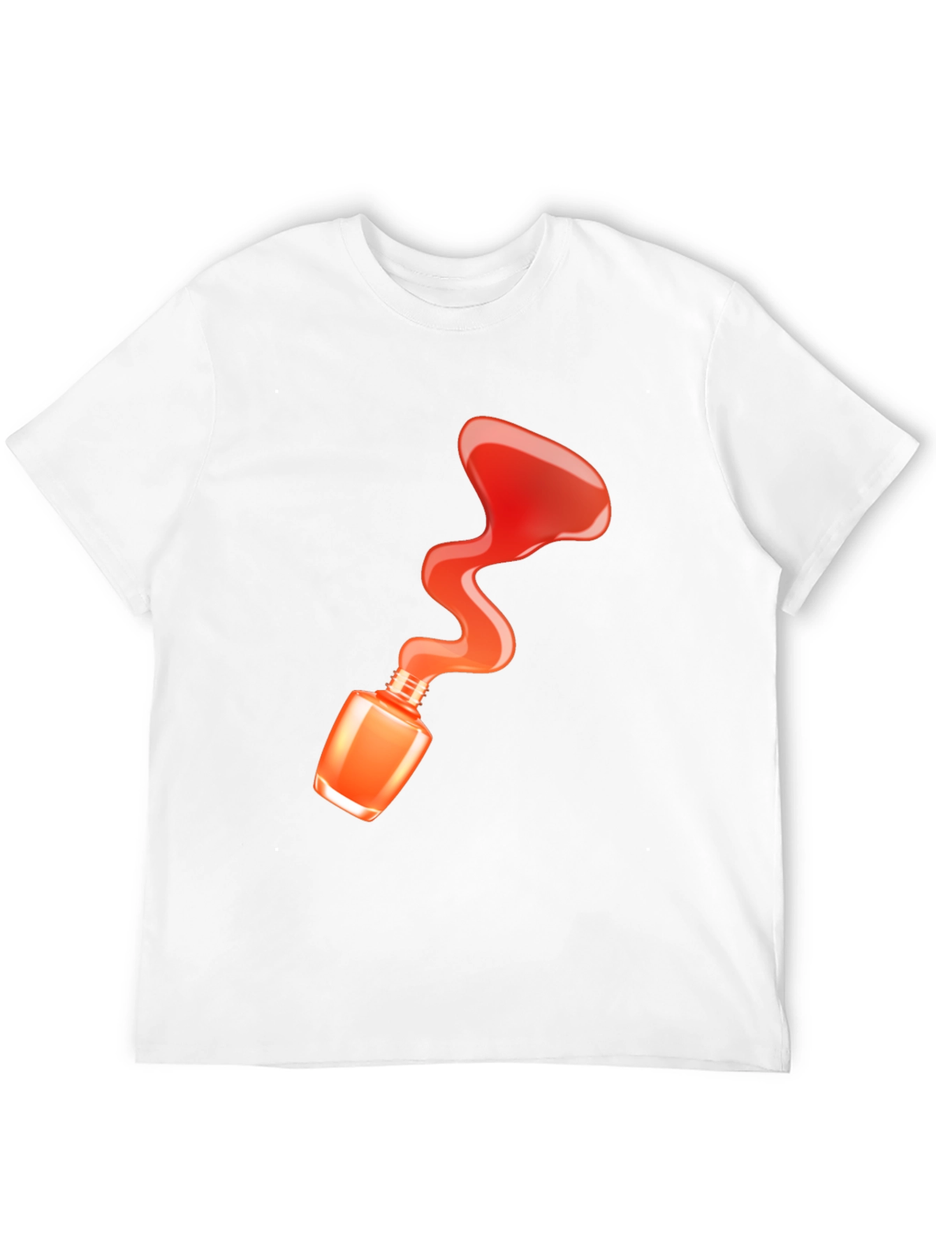 Nail Polish Spill T-Shirt - Fashion Statement Tee