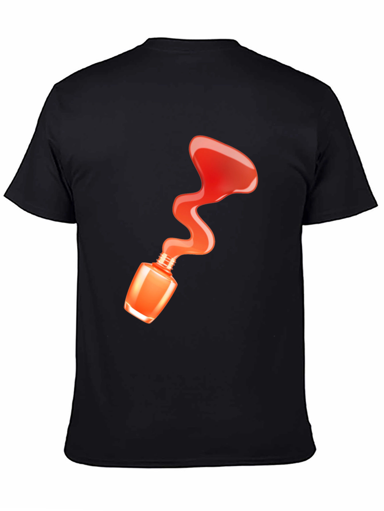 Nail Polish Spill T-Shirt - Fashion Statement Tee